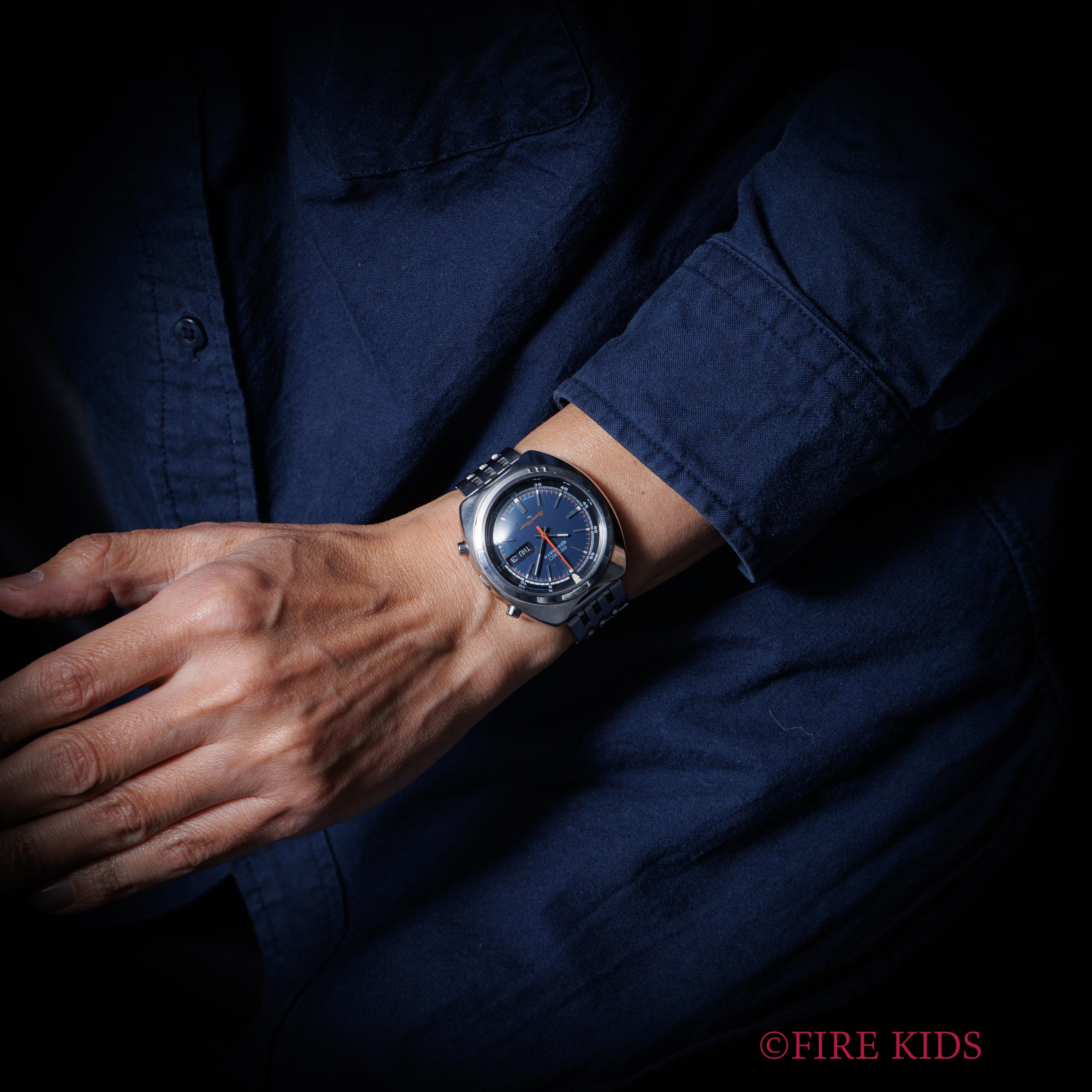 セイコー 5スポーツ スピードタイマー 1971年製 Ref.7017-6040 Cal.7017A 自動巻きクロノグラフ