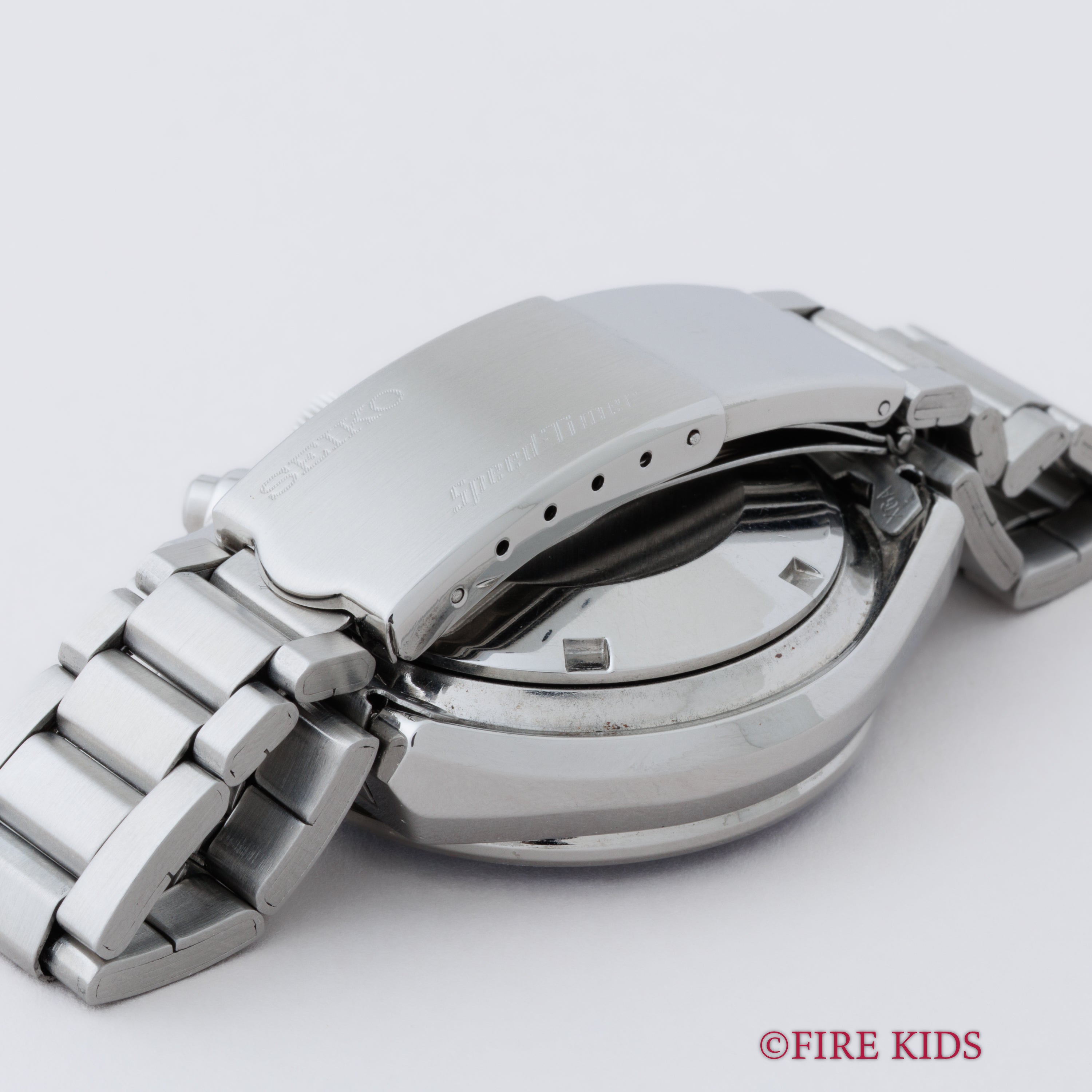 セイコー 角目 自動巻クロノグラフ 1976年製 Ref.6138-0030 ブルーダイヤル 純正ブレス付き