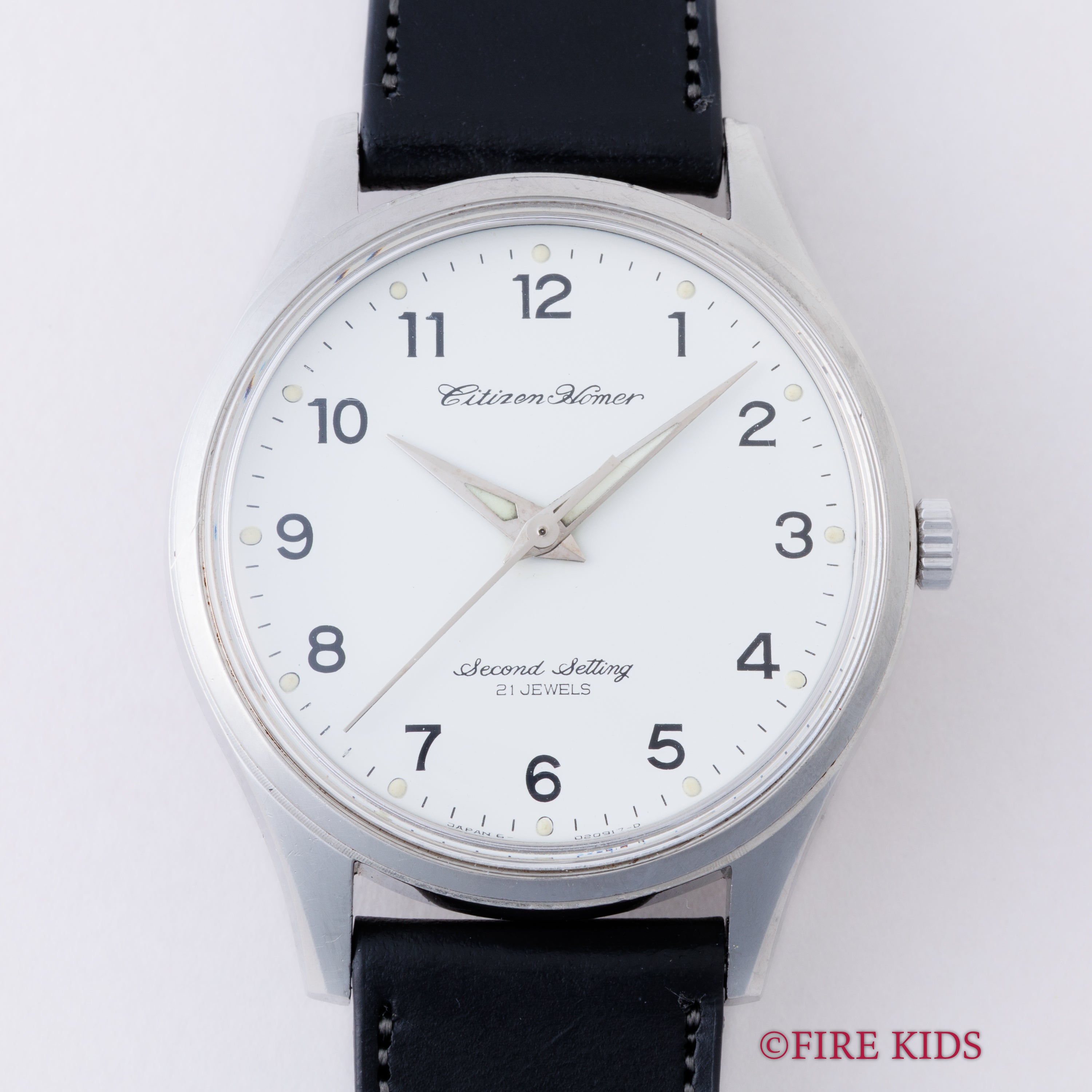 シチズン ホーマー 国鉄 1971年製 鉄道時計 手巻き 秒針規制装置