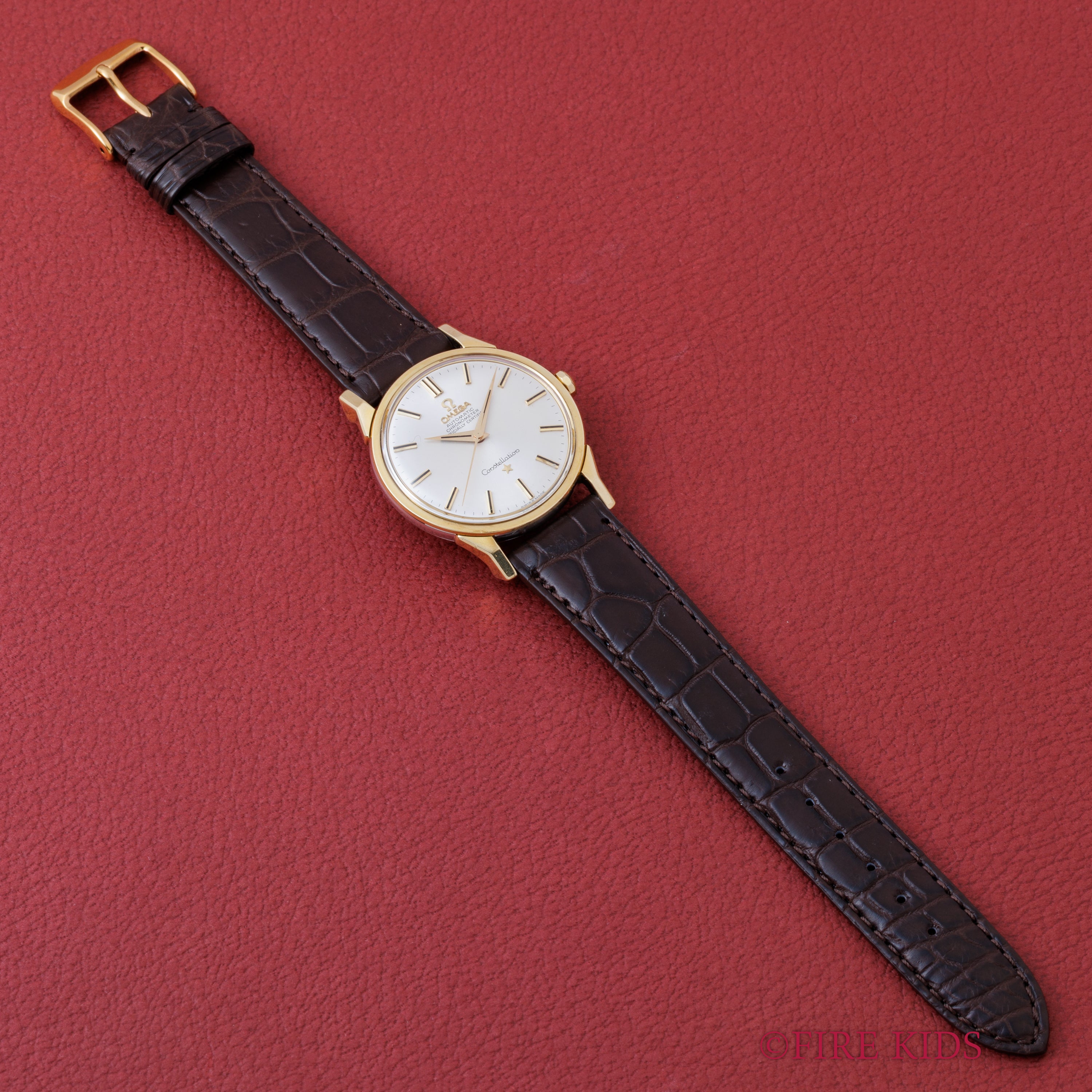 オメガ コンステレーション 1967年製 ノンデイト自動巻クロノメーター Cal.551トップゴールドケース