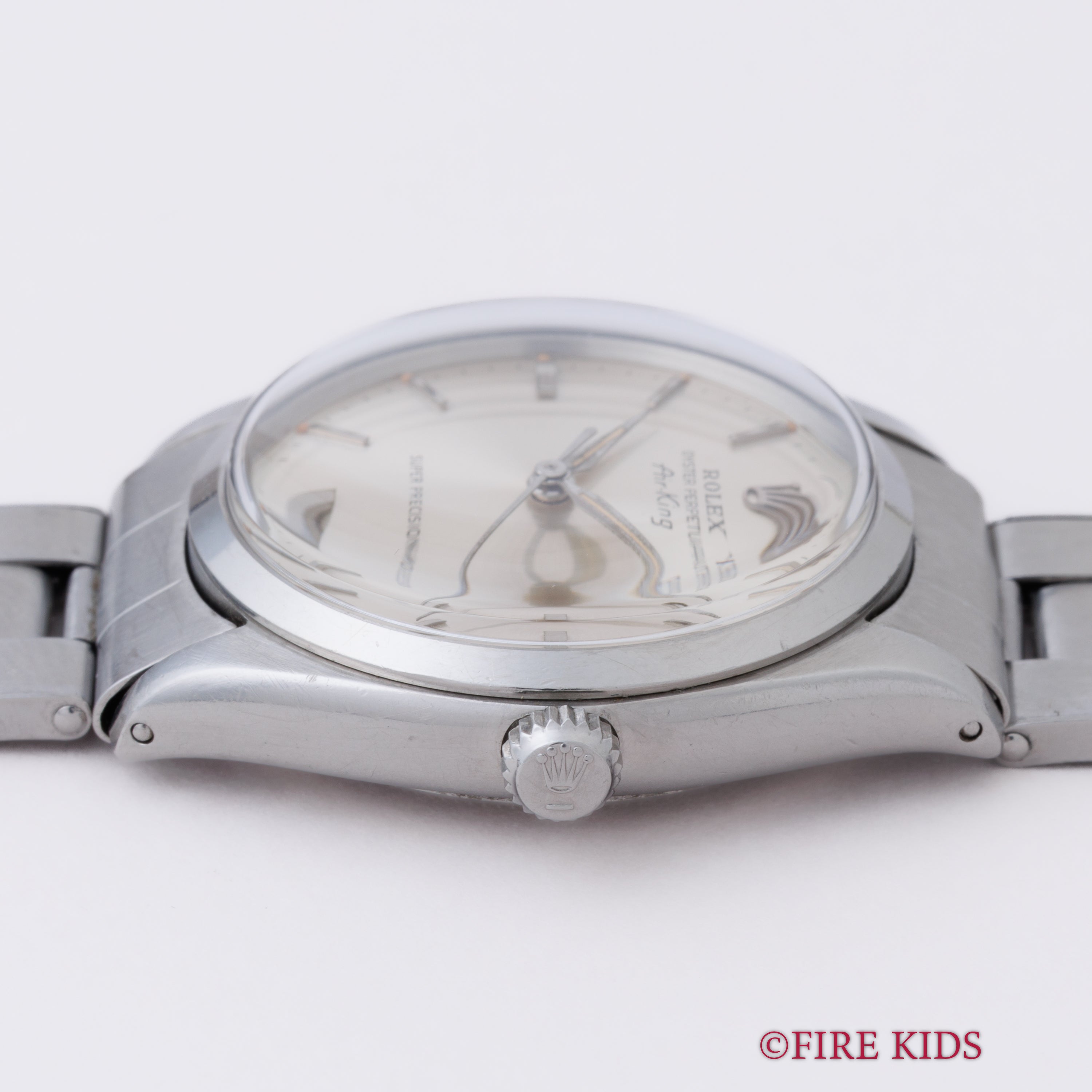 ロレックス エアキング 1962年製 Ref.5500 自動巻 アルファハンド 純正リベットブレス