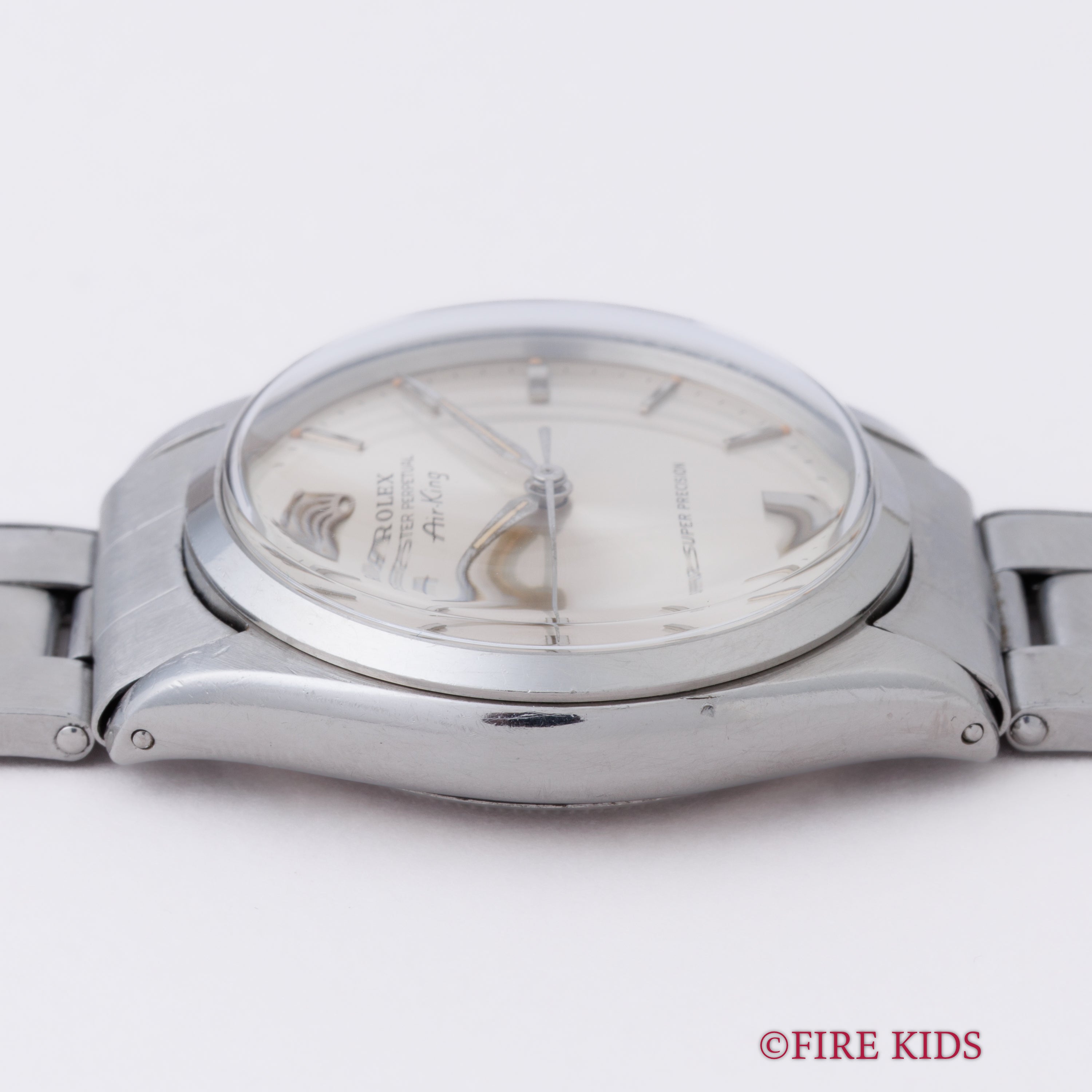 ロレックス エアキング 1962年製 Ref.5500 自動巻 アルファハンド 純正リベットブレス