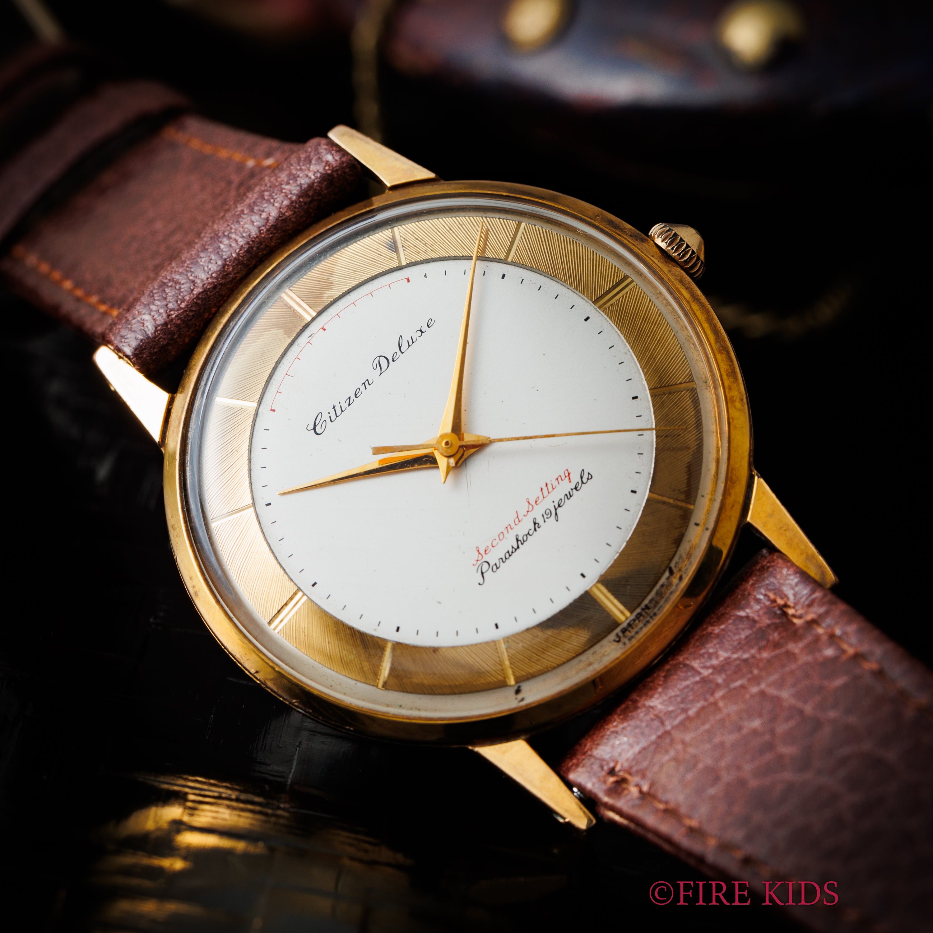 シチズン デラックス セコンドセッティング Ref.R150805 1960年製