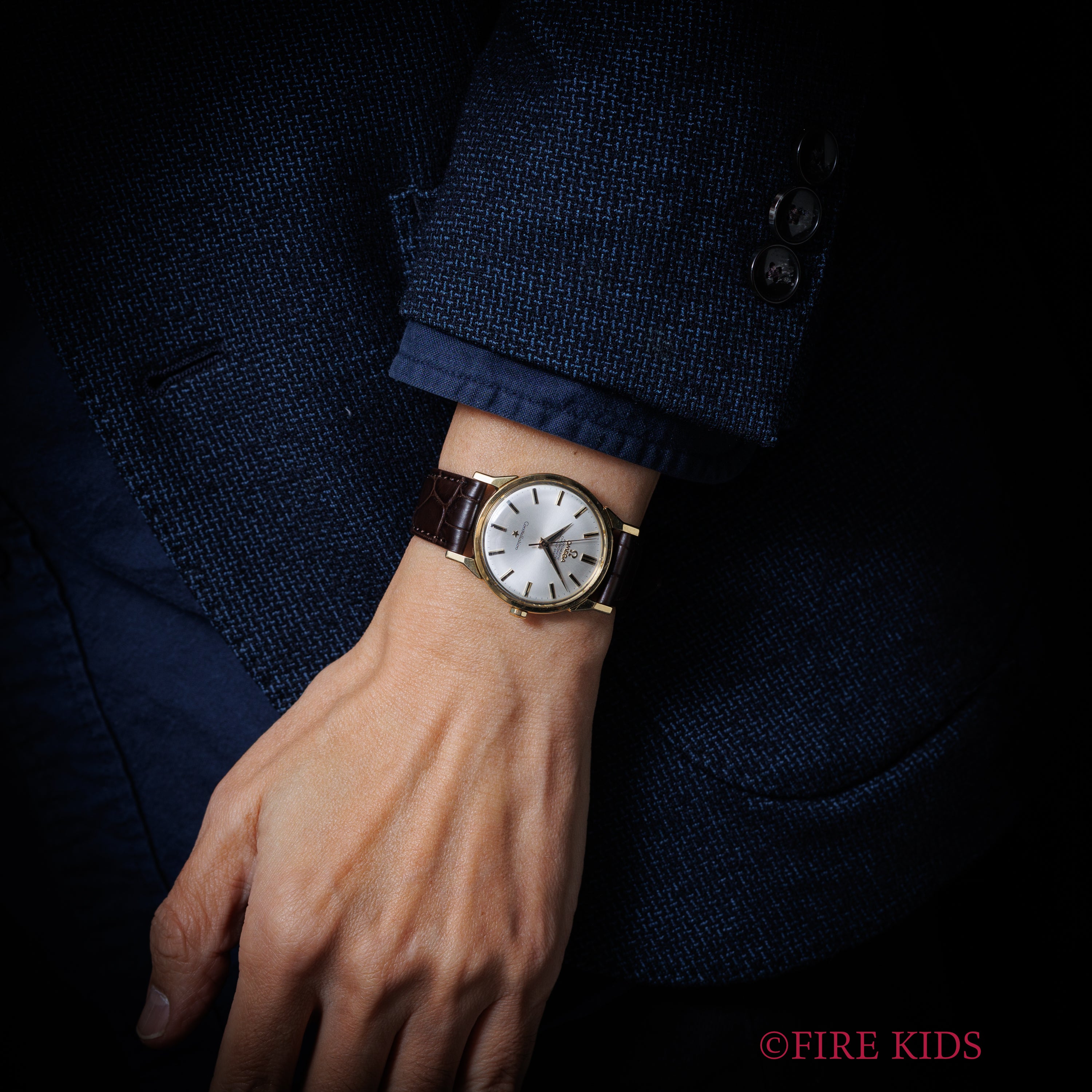 オメガ コンステレーション 1967年製 ノンデイト自動巻クロノメーター Cal.551トップゴールドケース