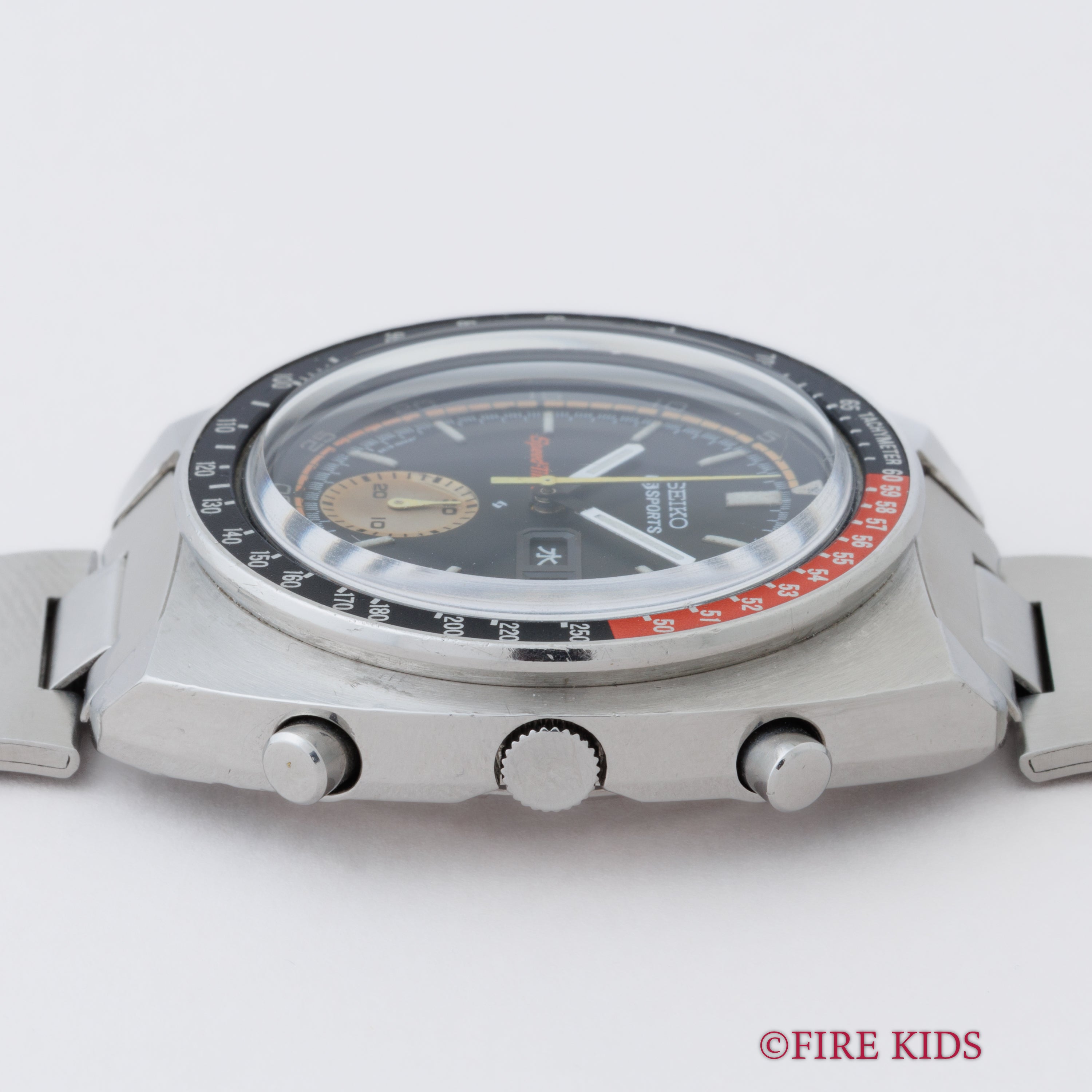 セイコー 5スポーツ スピードタイマー 1973年製 Ref.6139-6032 コークベゼル 国内仕様 純正ブレス