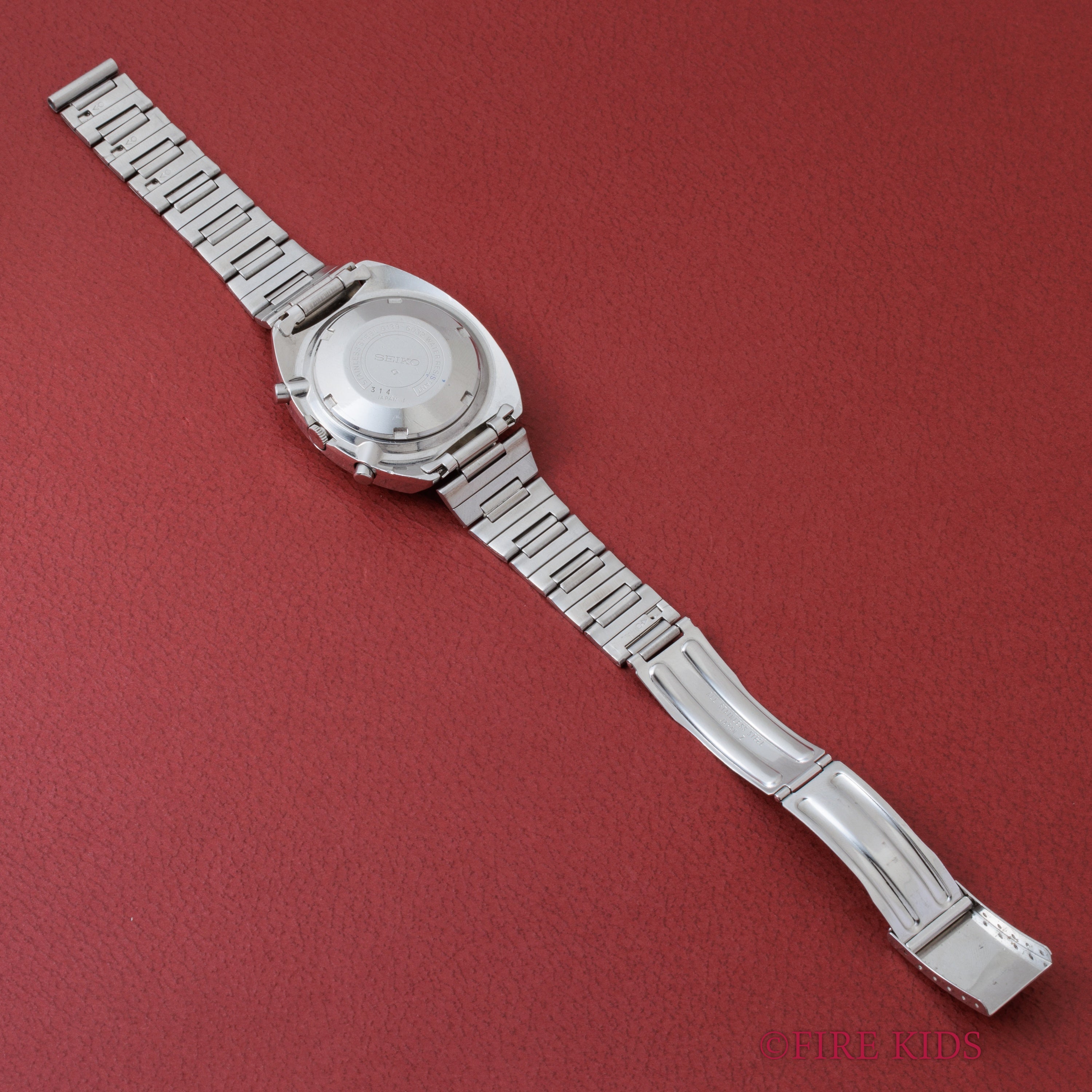 セイコー 5スポーツ スピードタイマー 1973年製 Ref.6139-6032 コークベゼル 国内仕様 純正ブレス