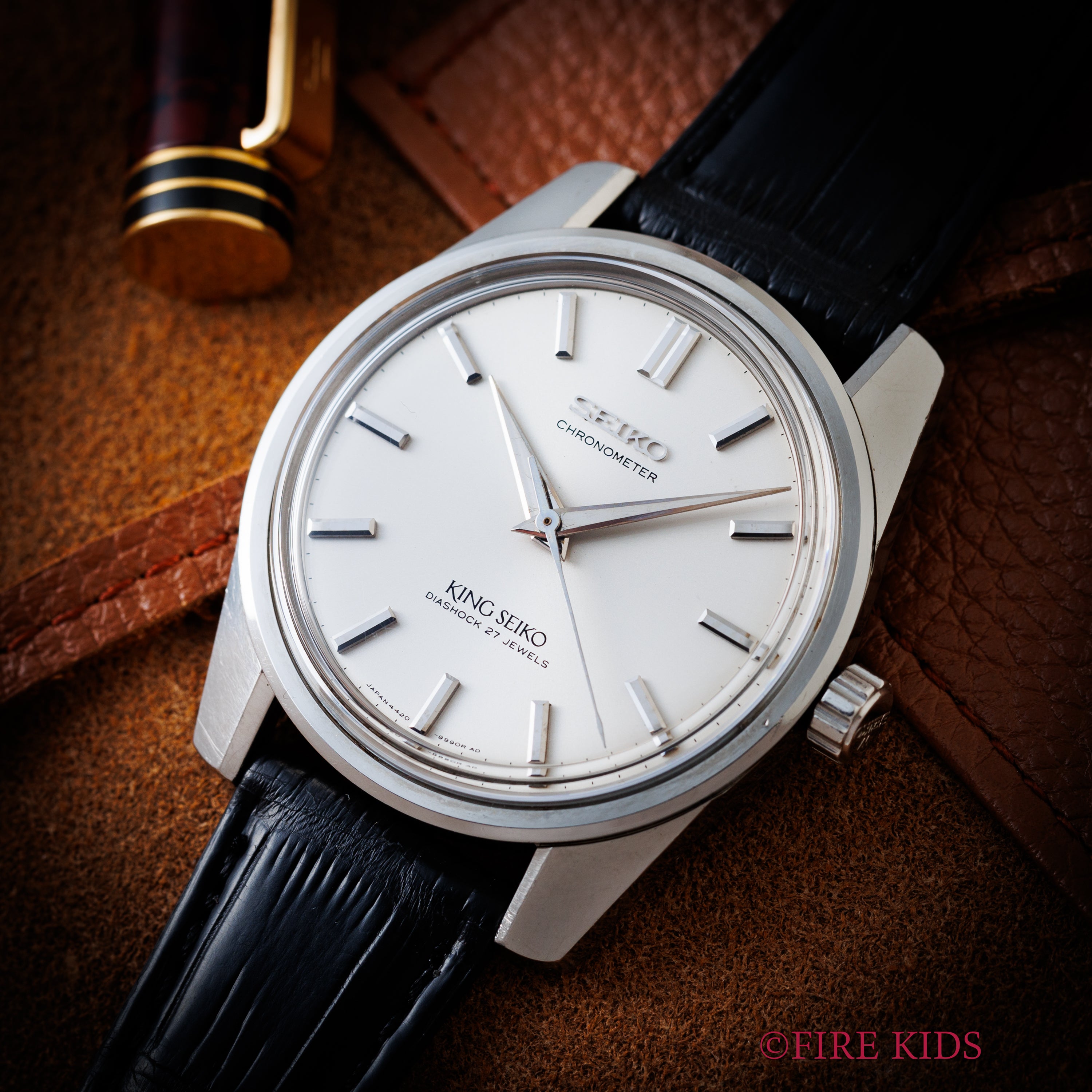 キングセイコー クロノメーター 後期 1965年製 Ref.4420-9990 獅子メダル ロービート手巻