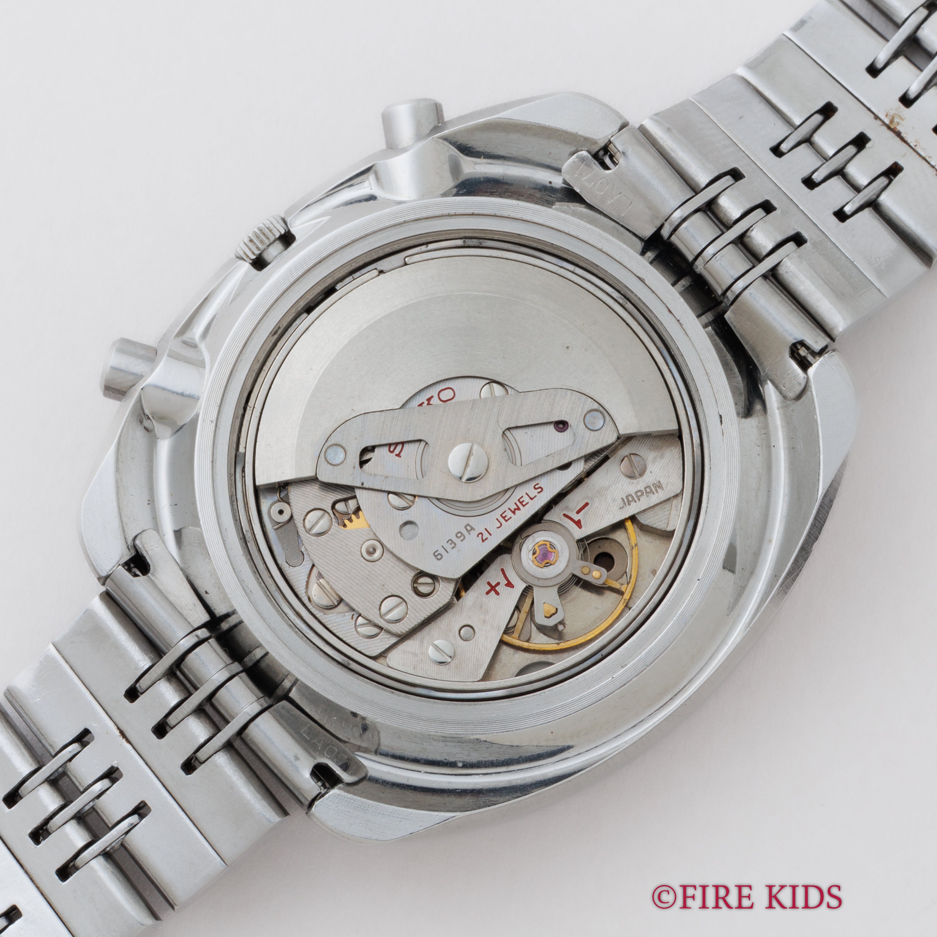 セイコー スピードタイマー 5スポーツ アイスバーグ Ref.6139-7010 1970年製 純正ブレス付き Cal.6139A 自動巻きクロノグラフ