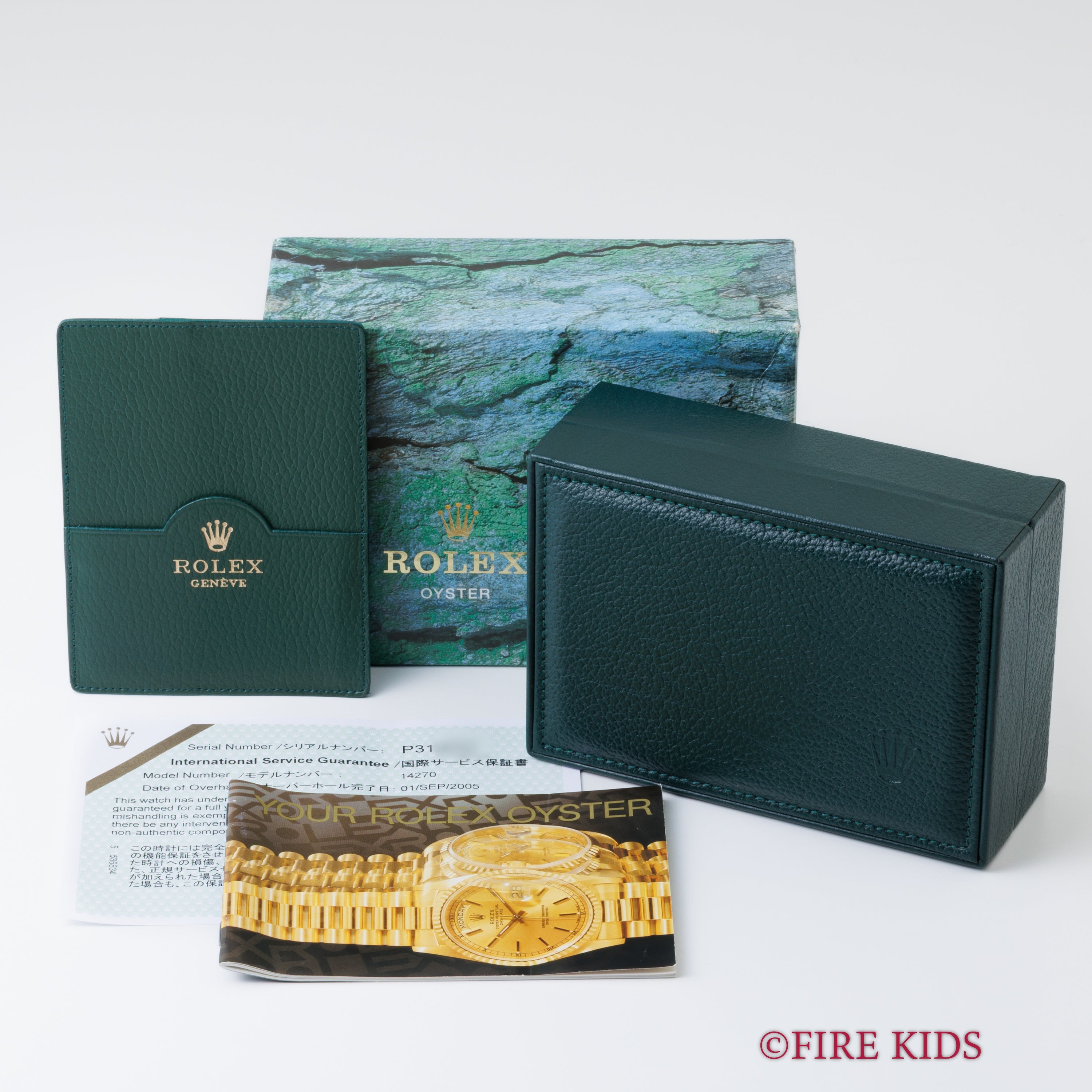 ロレックス エクスプローラー 2000年製 Ref.14270 P番 Cal.3000 自動巻 純正オイスターブレス 箱、ギャラ付き