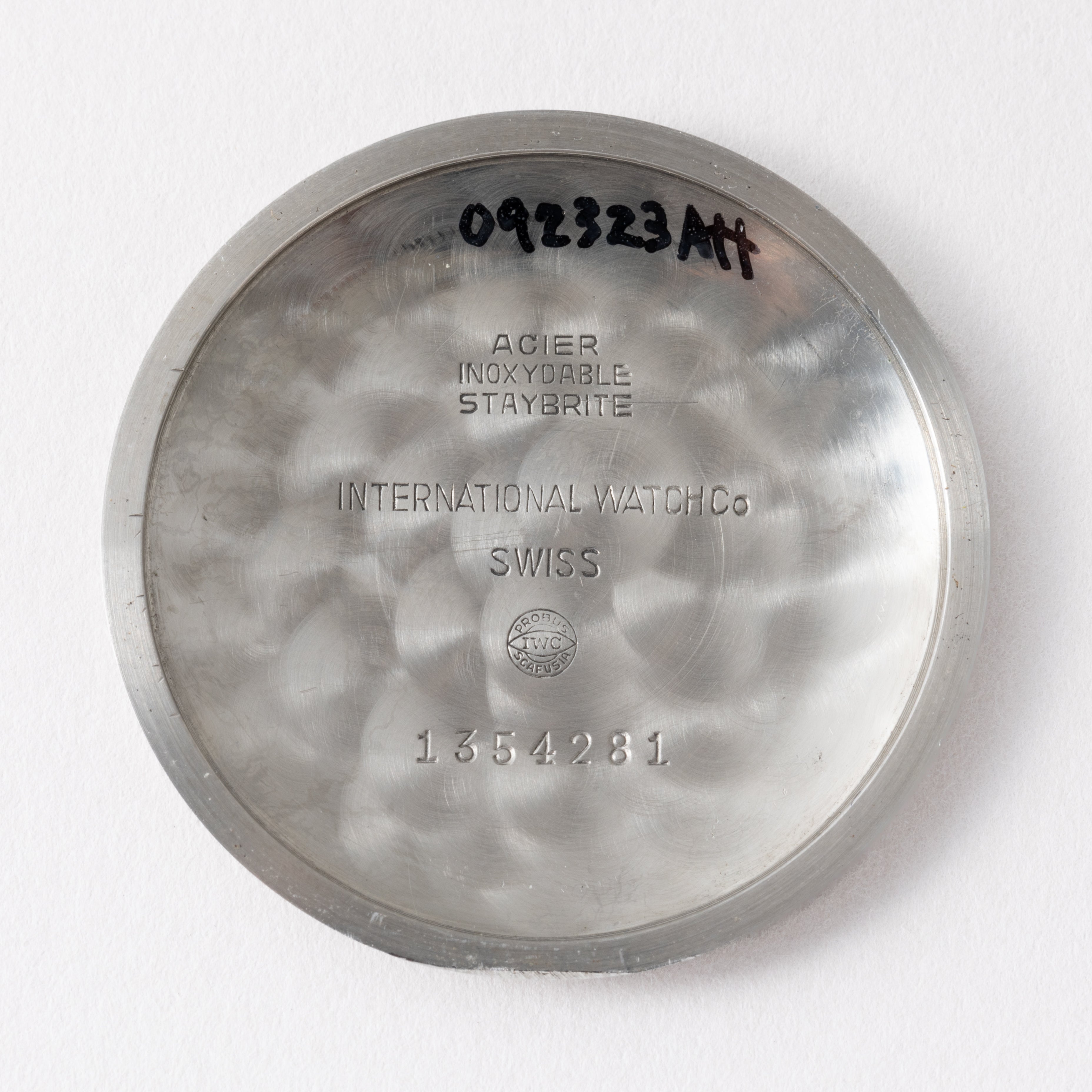IWC Cal.89搭載 1955年製ラウンドケース 手巻き ステンレスケース