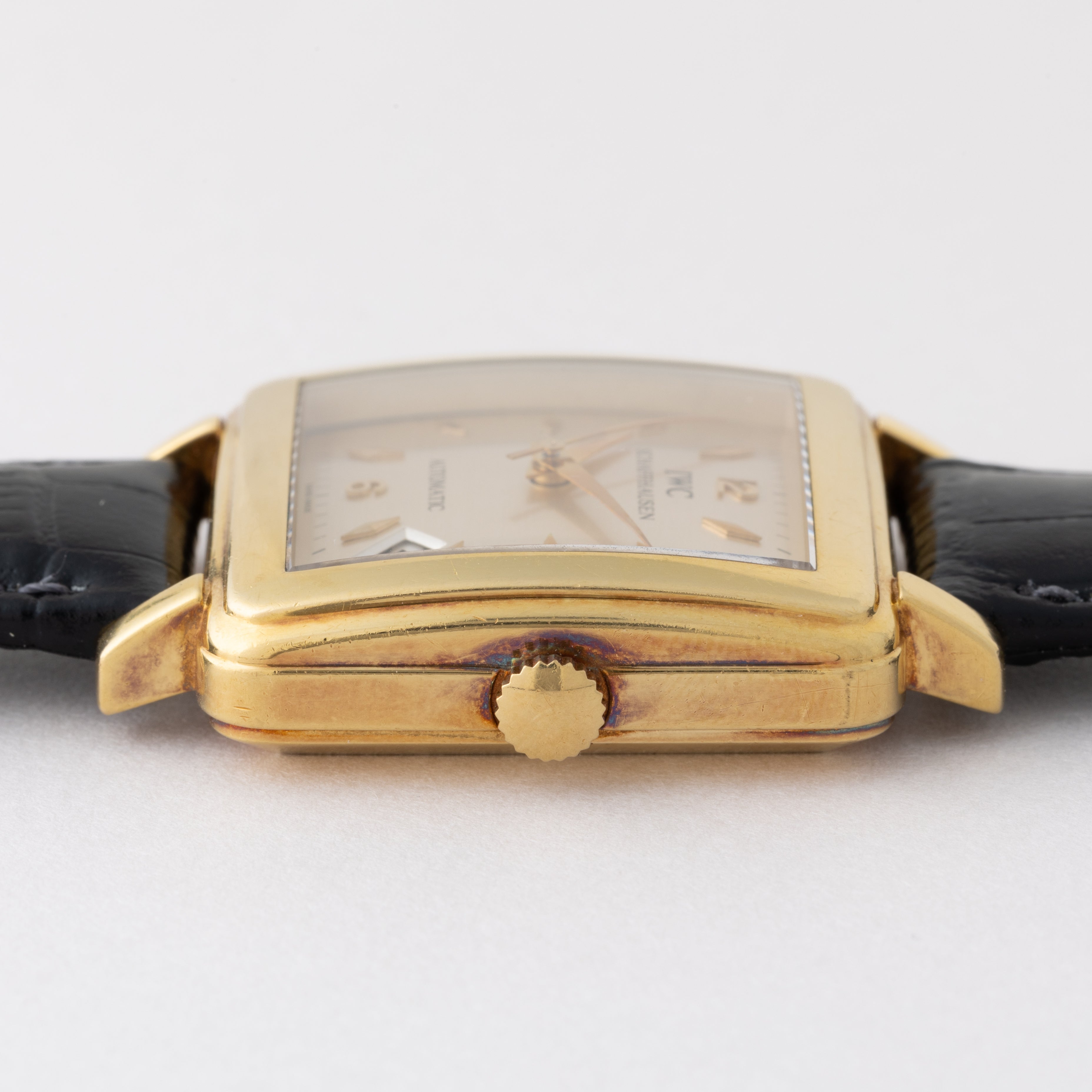 IWC Cioccolatone 18金無垢 1991年製 スクエアケース Cal.8541B Ref.1876 純正尾錠付き