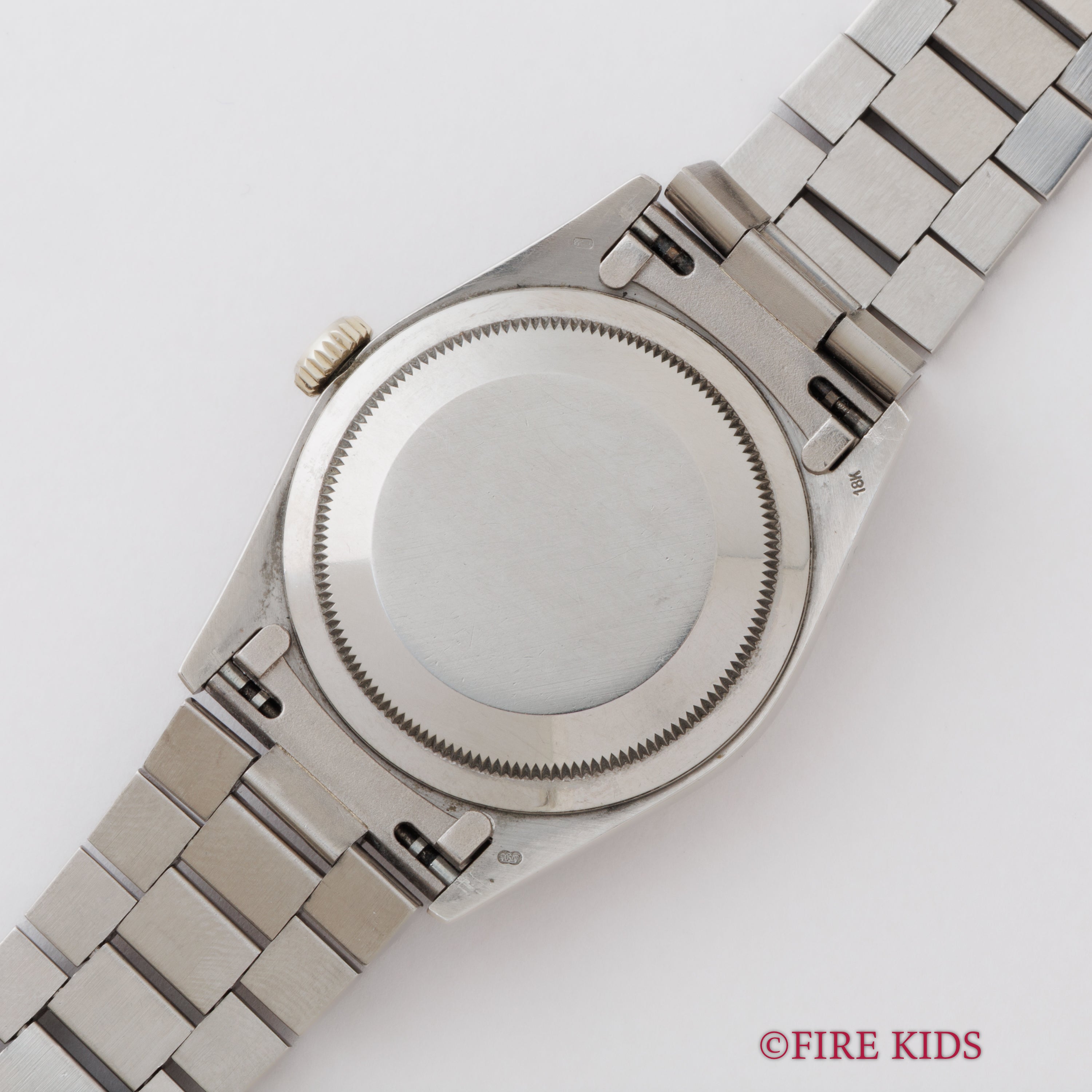 ロレックス デイデイト 1989~90年製 Ref.18239G 18金無垢ホワイトゴールド パティーナダイヤル 10Pダイヤ 純正ブレス