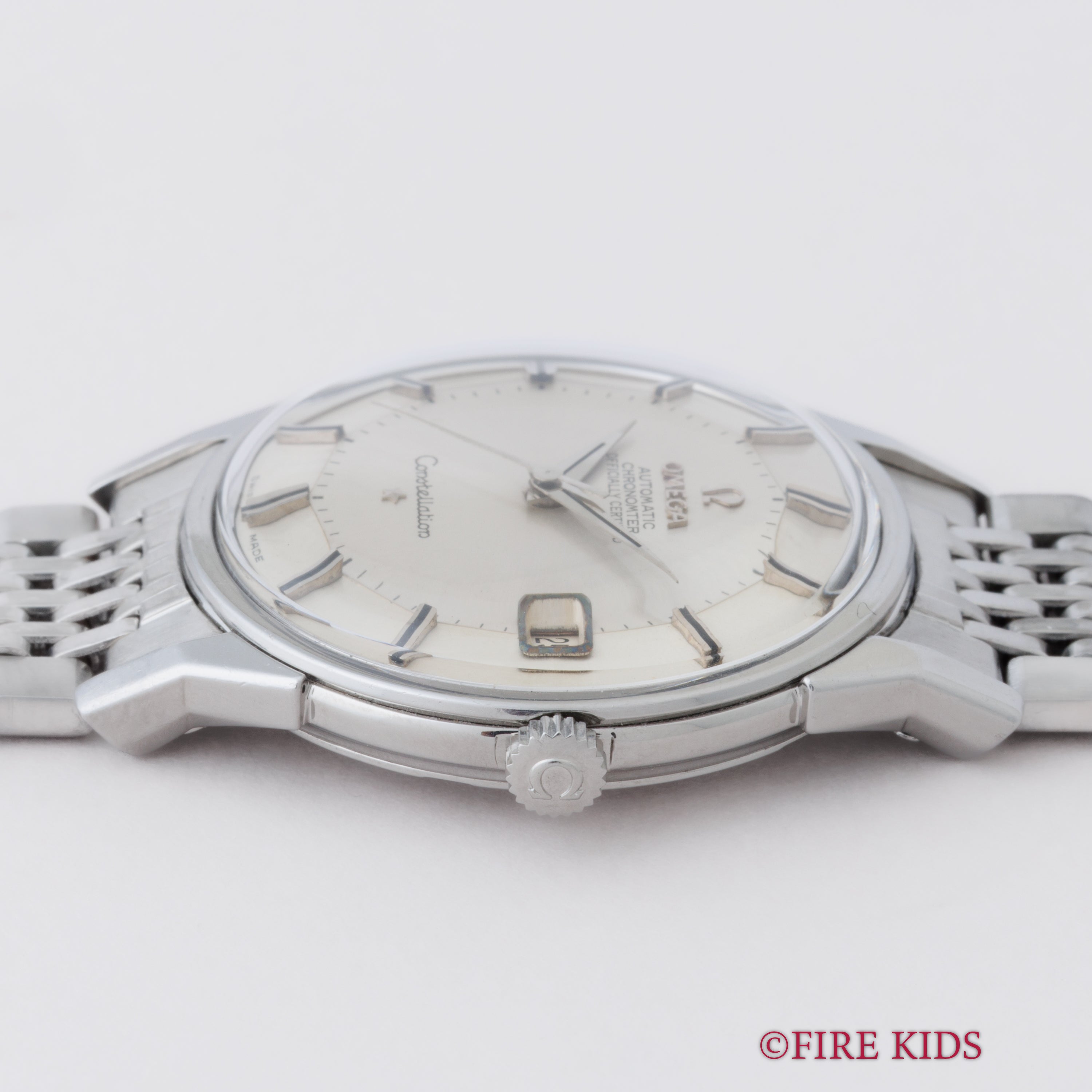 OMEGA コンステレーション 12角 1962年製 Ref.14902 62 SC パイパンダイヤル 純正ブレステ　12角
