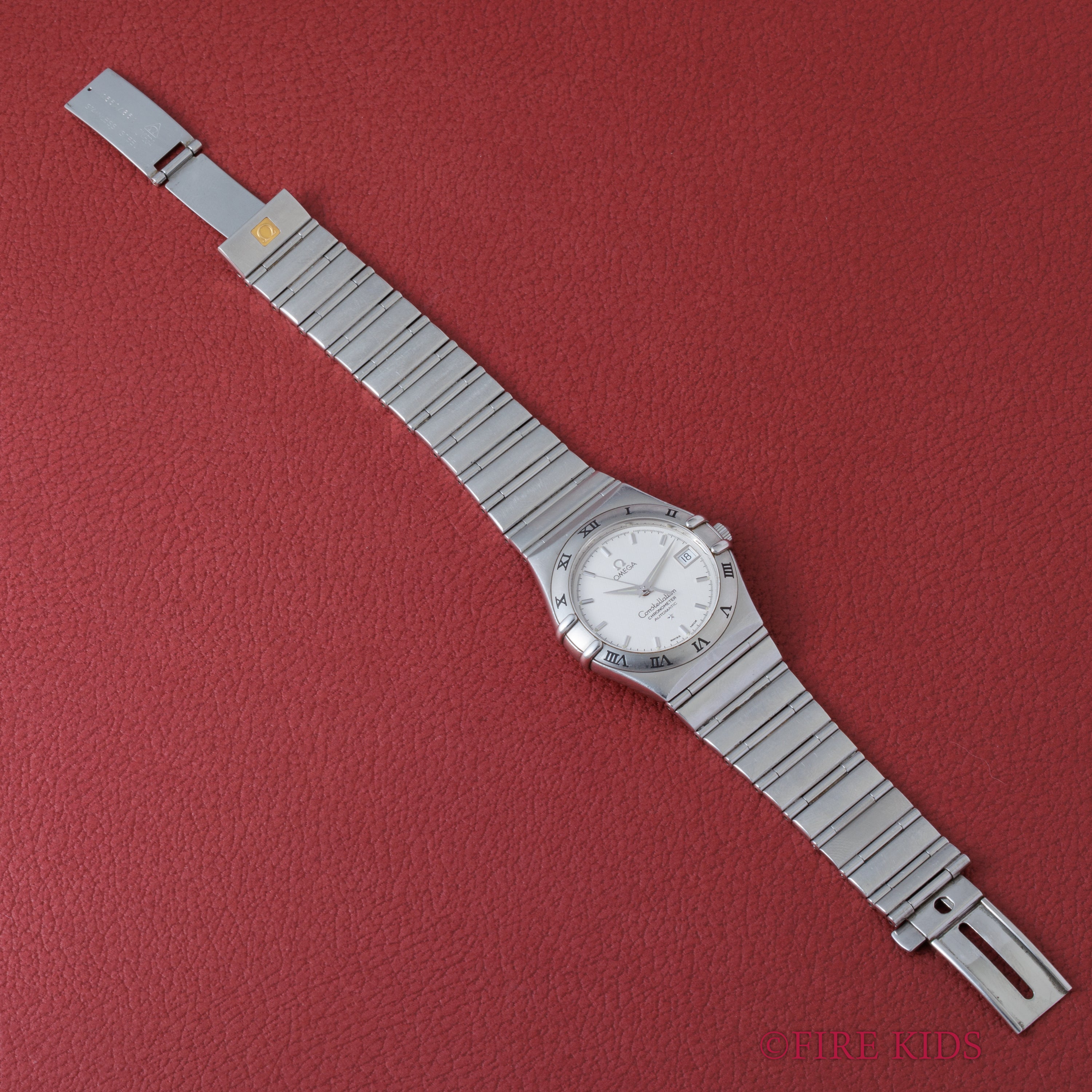 オメガ コンステレーション Ref.368.1201 1999年製 ホワイトダイヤル 自動巻クロノメーター マンハッタン インテグレートブレス