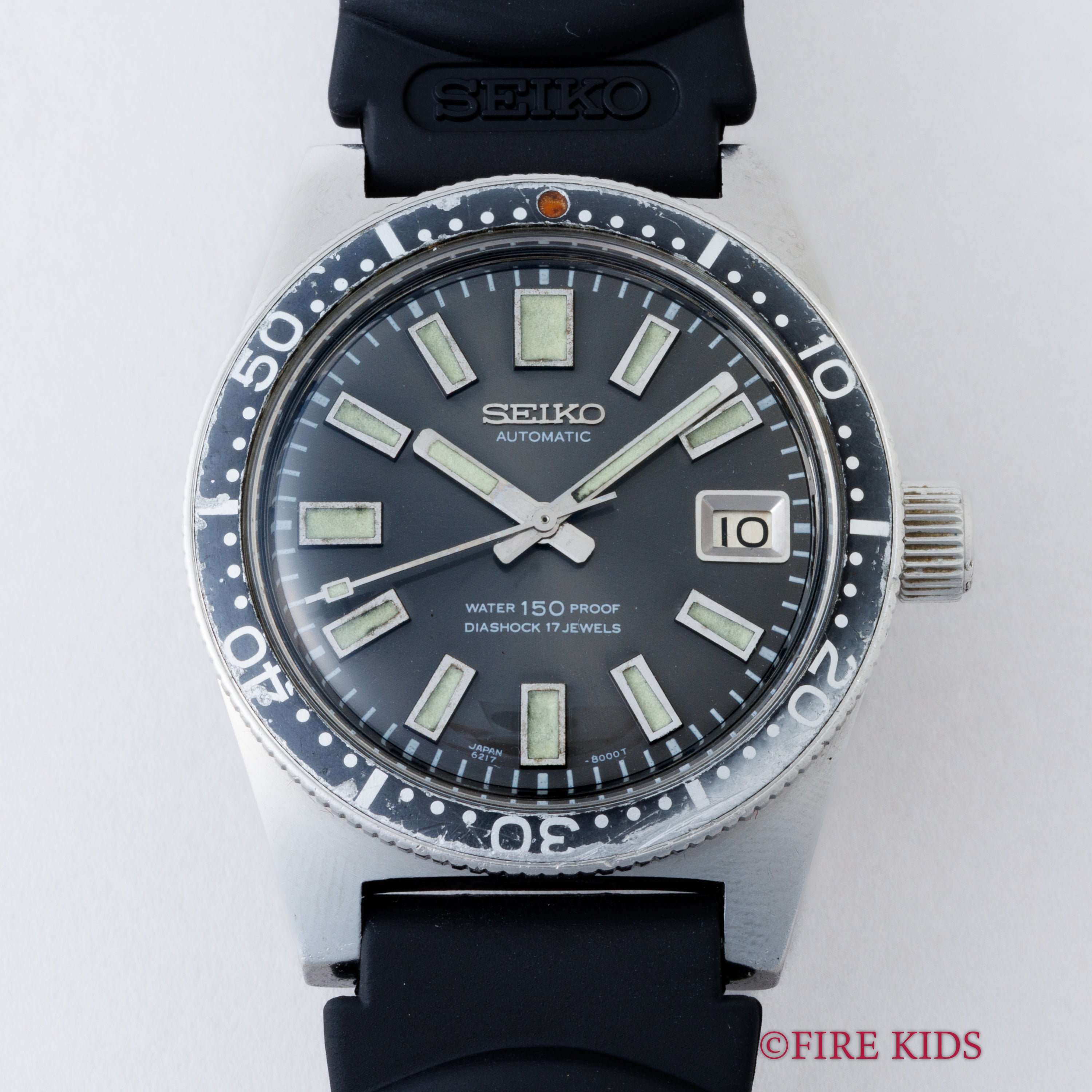 セイコー 150mダイバーファーストモデル後期型 寅さんモデル 1966年製 Ref.6217-8001 自動巻 62MAS