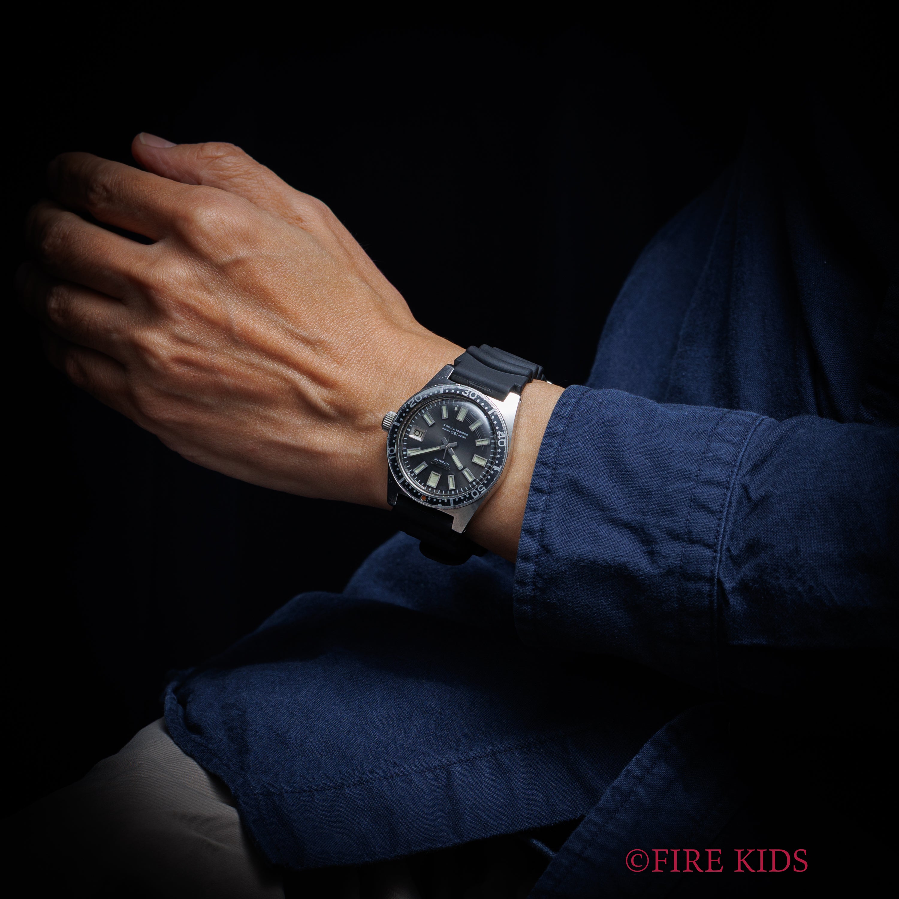 セイコー 150mダイバーファーストモデル後期型 寅さんモデル 1966年製 Ref.6217-8001 自動巻 62MAS