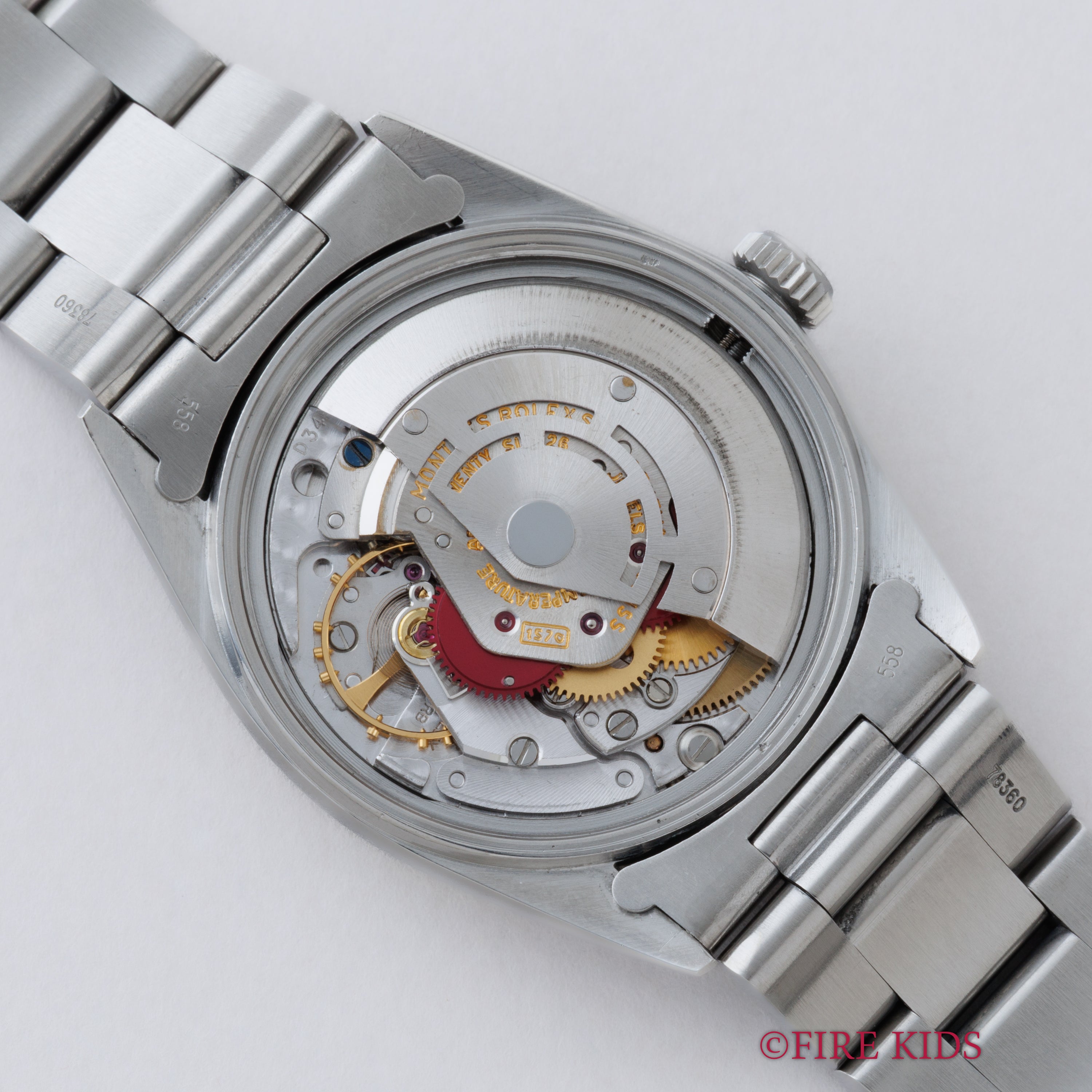 ロレックス デイトジャスト バックリーダイヤル 1971年製 Ref.1601 自動巻き 純正オイスターブレス