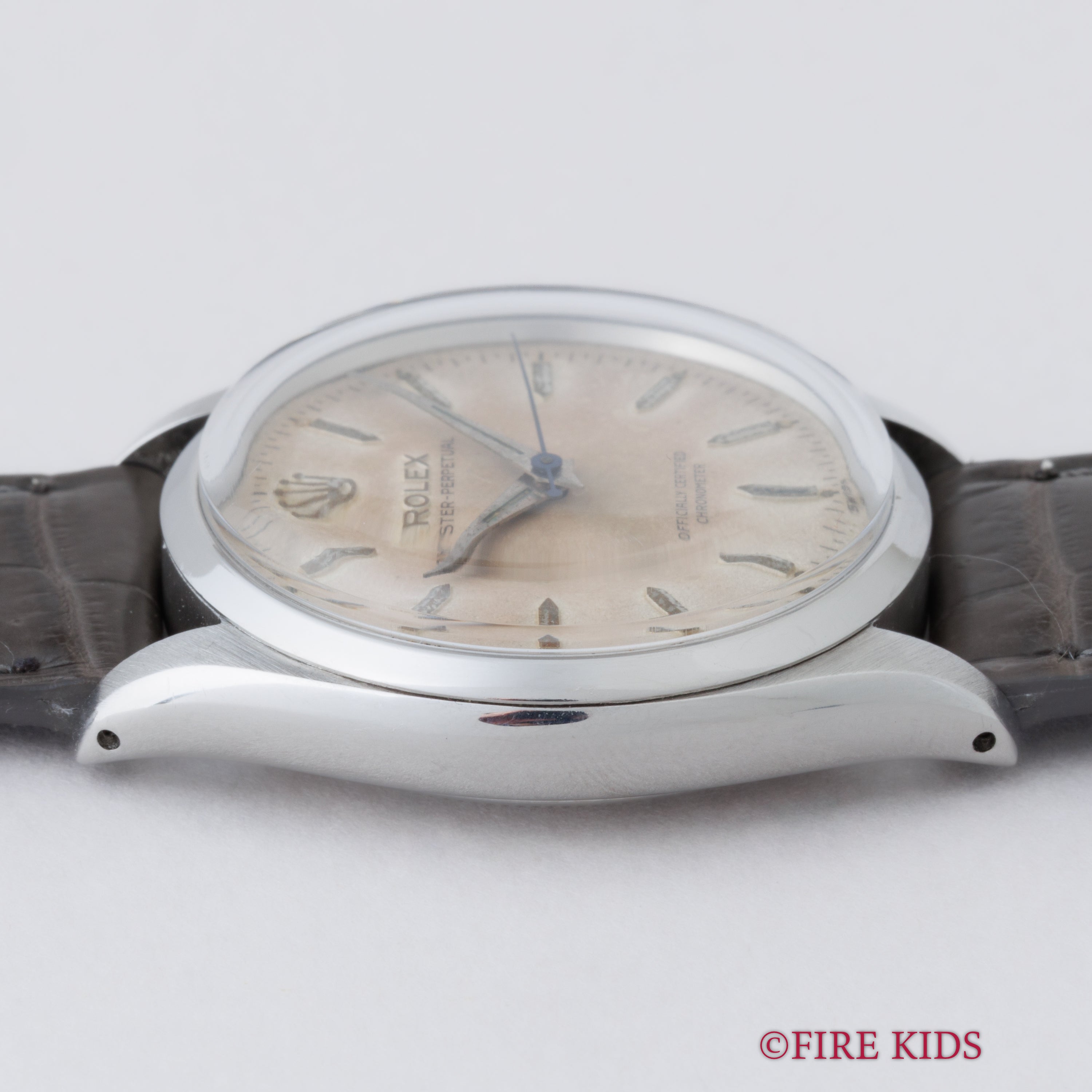 ロレックス オイスターパーペチュアル 1956年製 Ref.6564 自動巻き Cal.1030 パティーナダイヤル