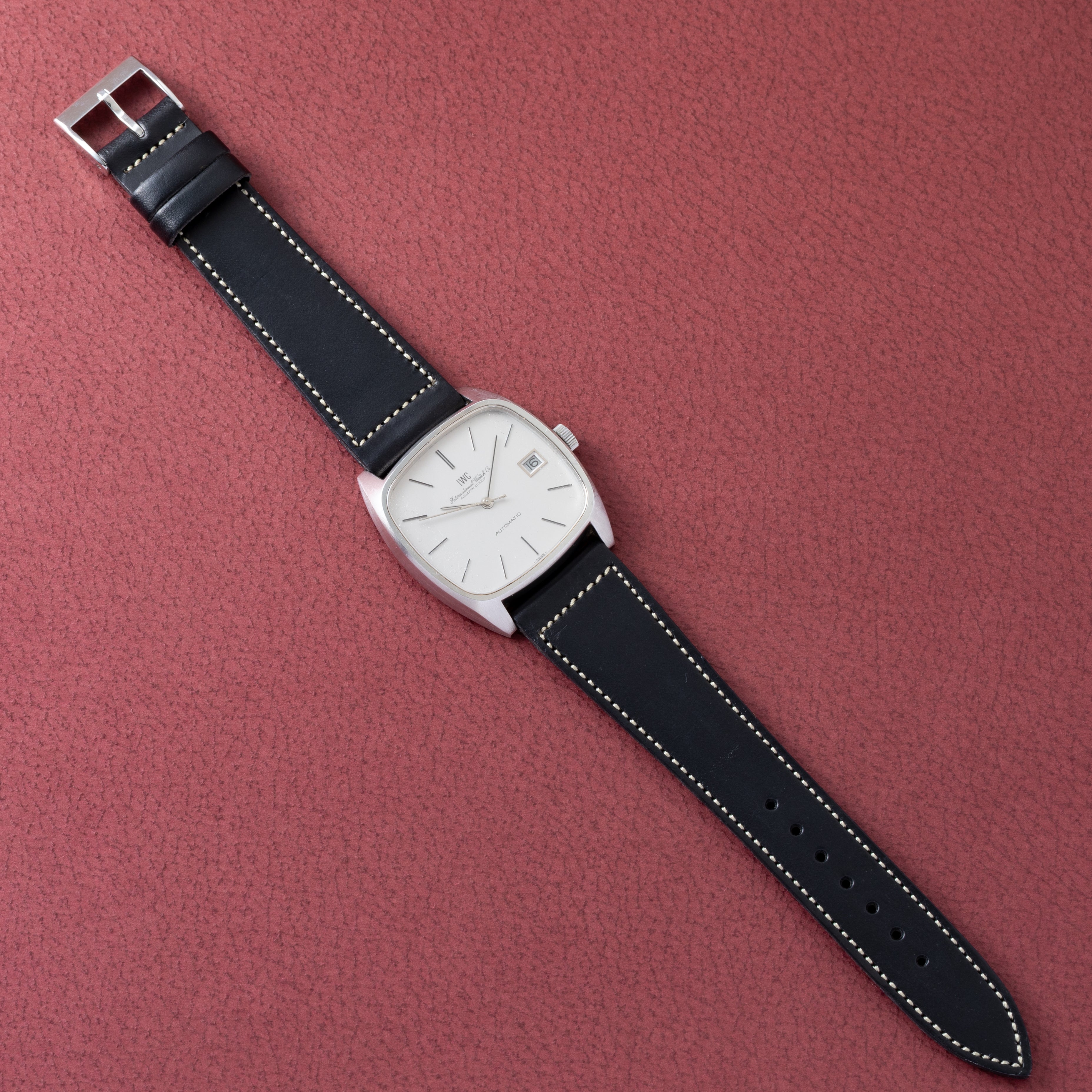 IWC スクエアケース 1978年製 オート Ref.582.379 ルクルトムーブ Cal.3254