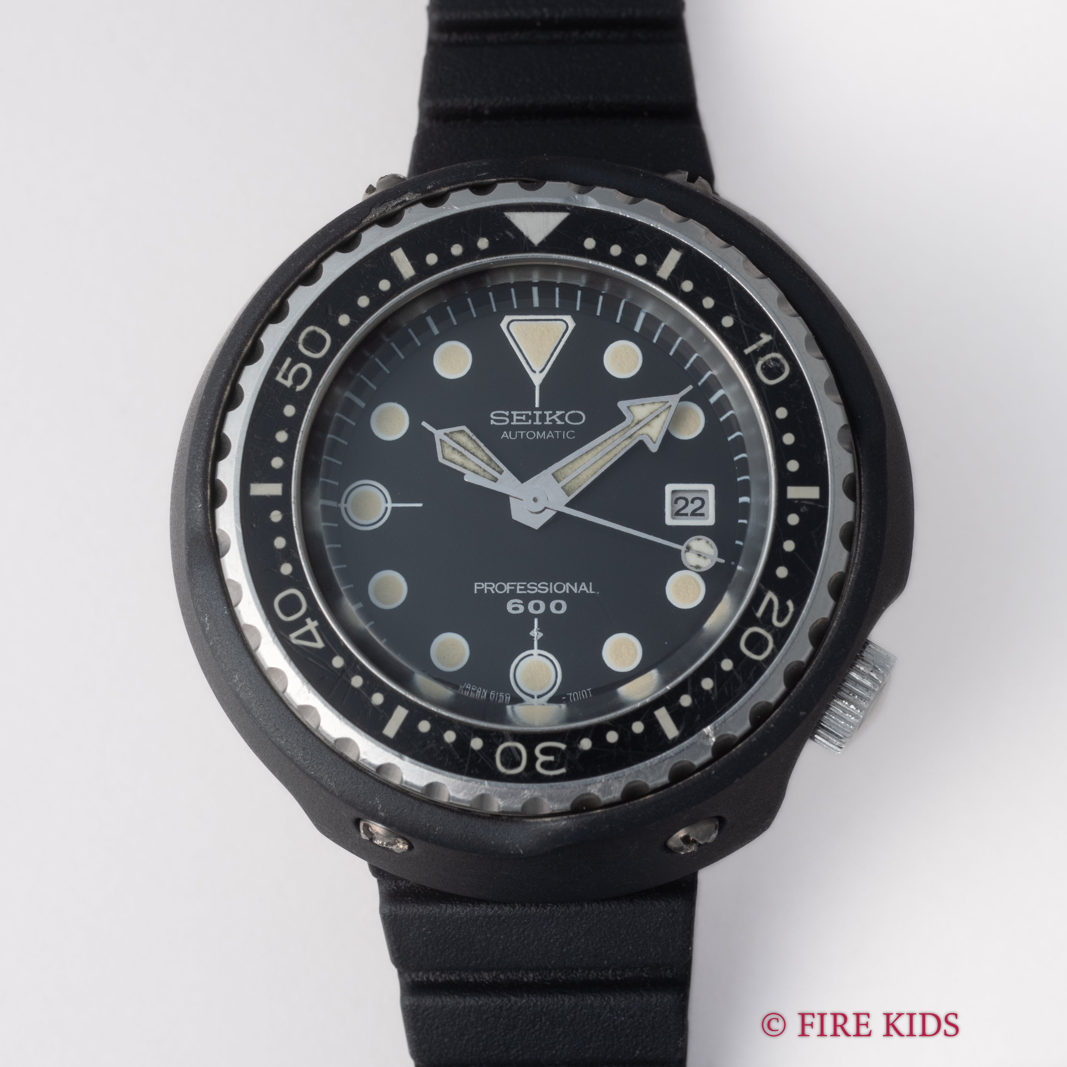 セイコー 600mプロフェショナルダイバー初期型 1975年製 Ref.6159-7010 元祖 ツナ缶 10振動自動巻