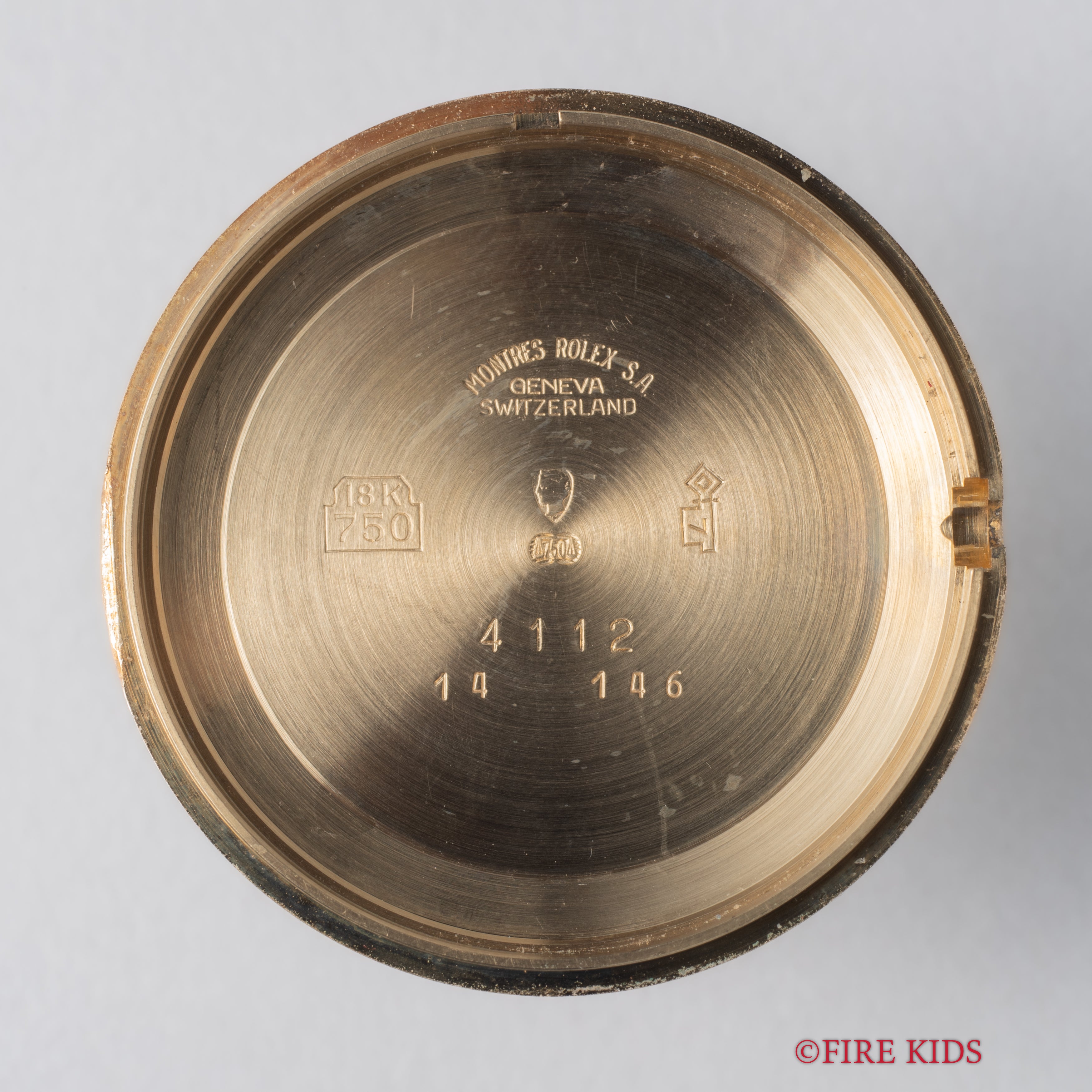 ロレックス チェリーニ 1975年製 Ref.4112 18金無垢ラウンドケース