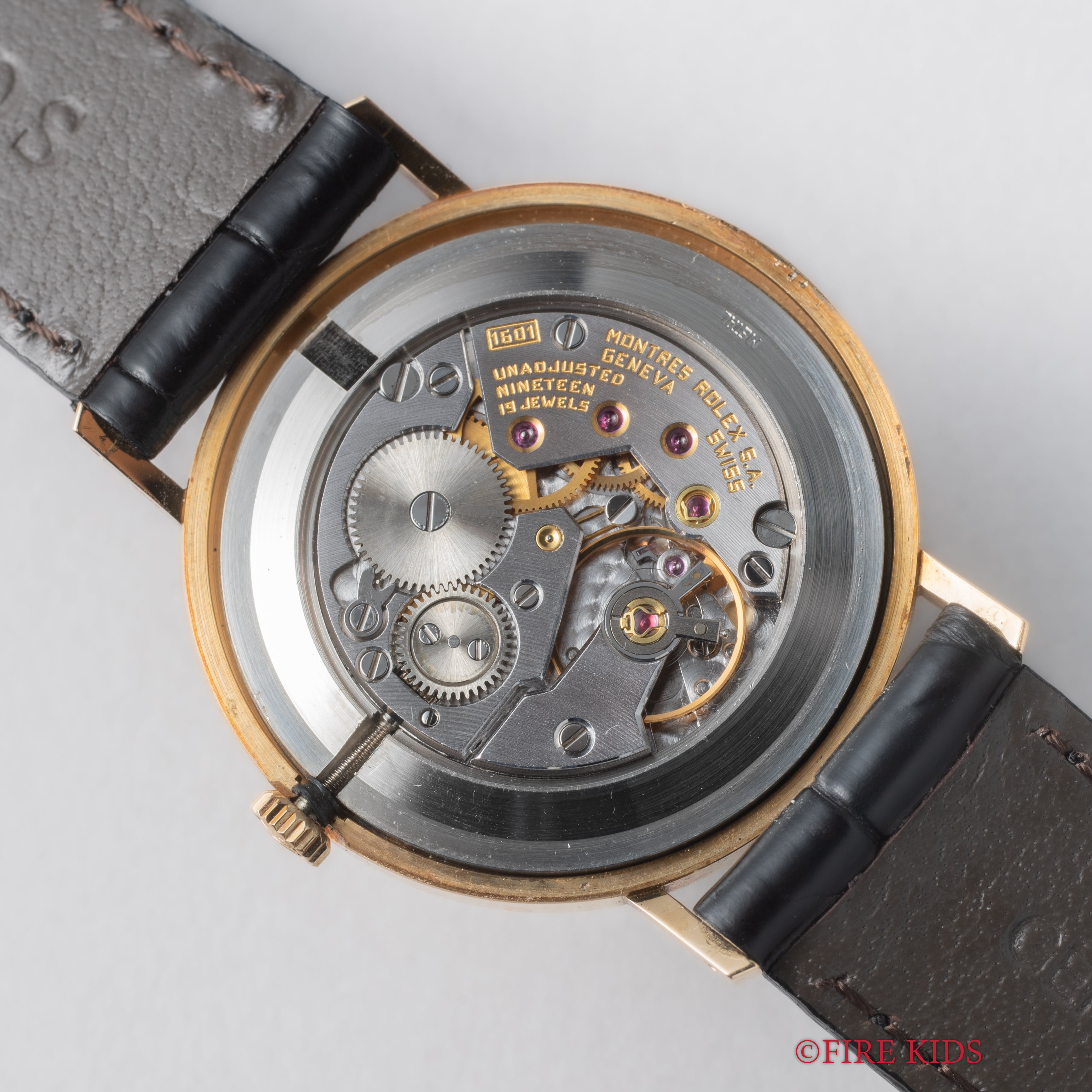 ロレックス チェリーニ 1975年製 Ref.4112 18金無垢ラウンドケース