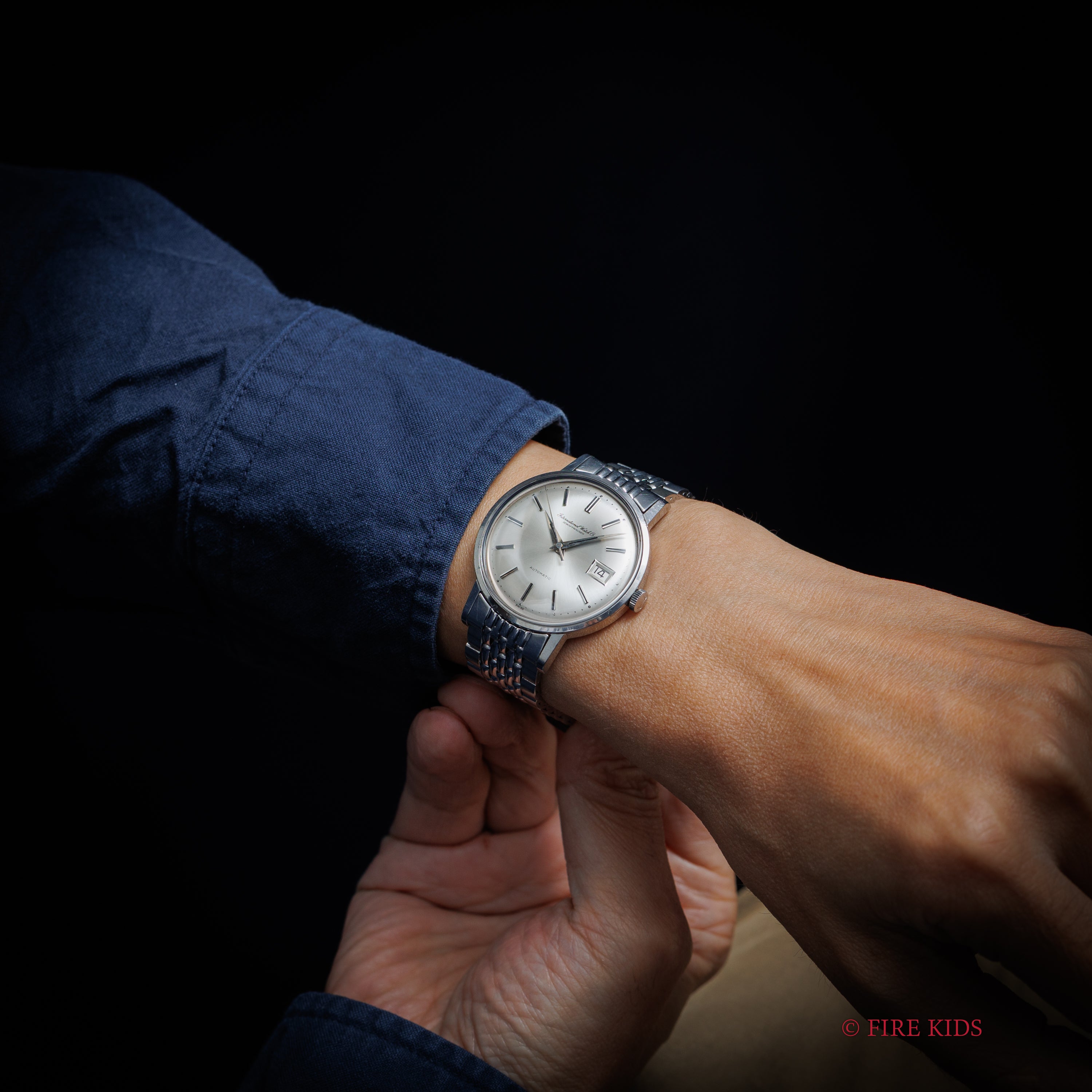 IWC ラウンド オートマチック 1966年製 R804A Cal.8541 純正GFブレス ギャラ付き