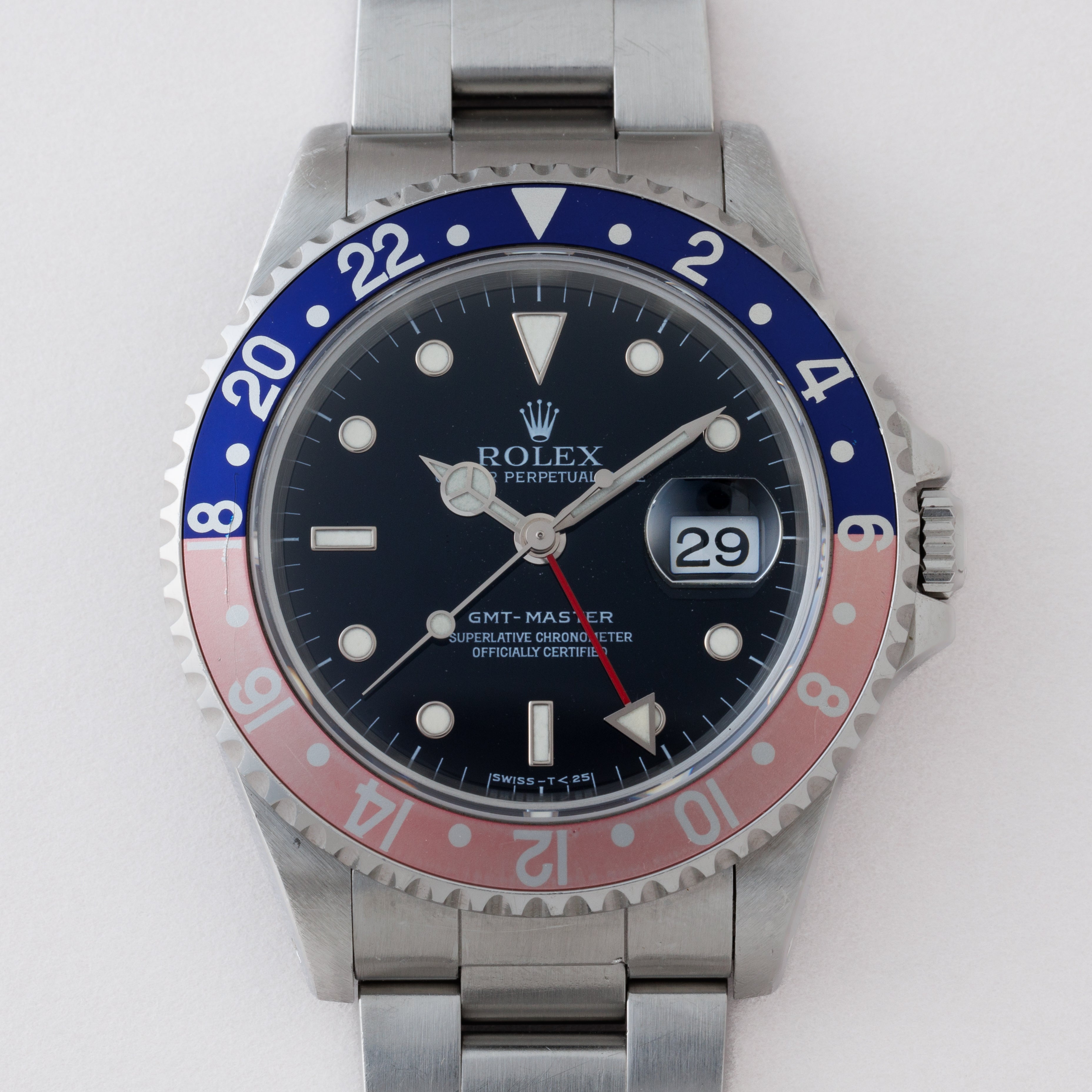 ロレックス GMTマスター 1997年～1998年製 Ref.16700 ペプシベゼル 箱、ギャラ付き