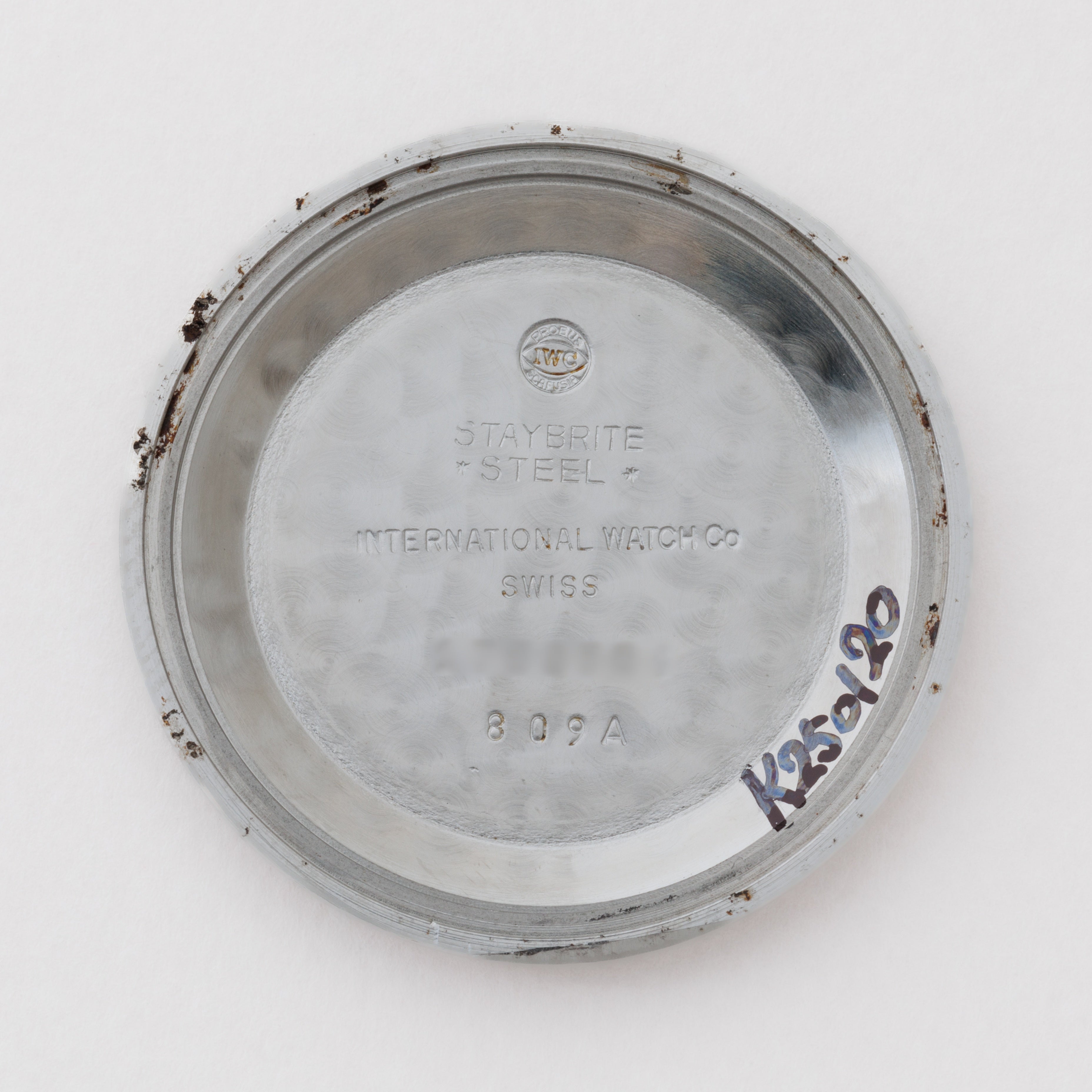 IWC ラウンドケース 1967年製 Ref.809A オートマチック デイト