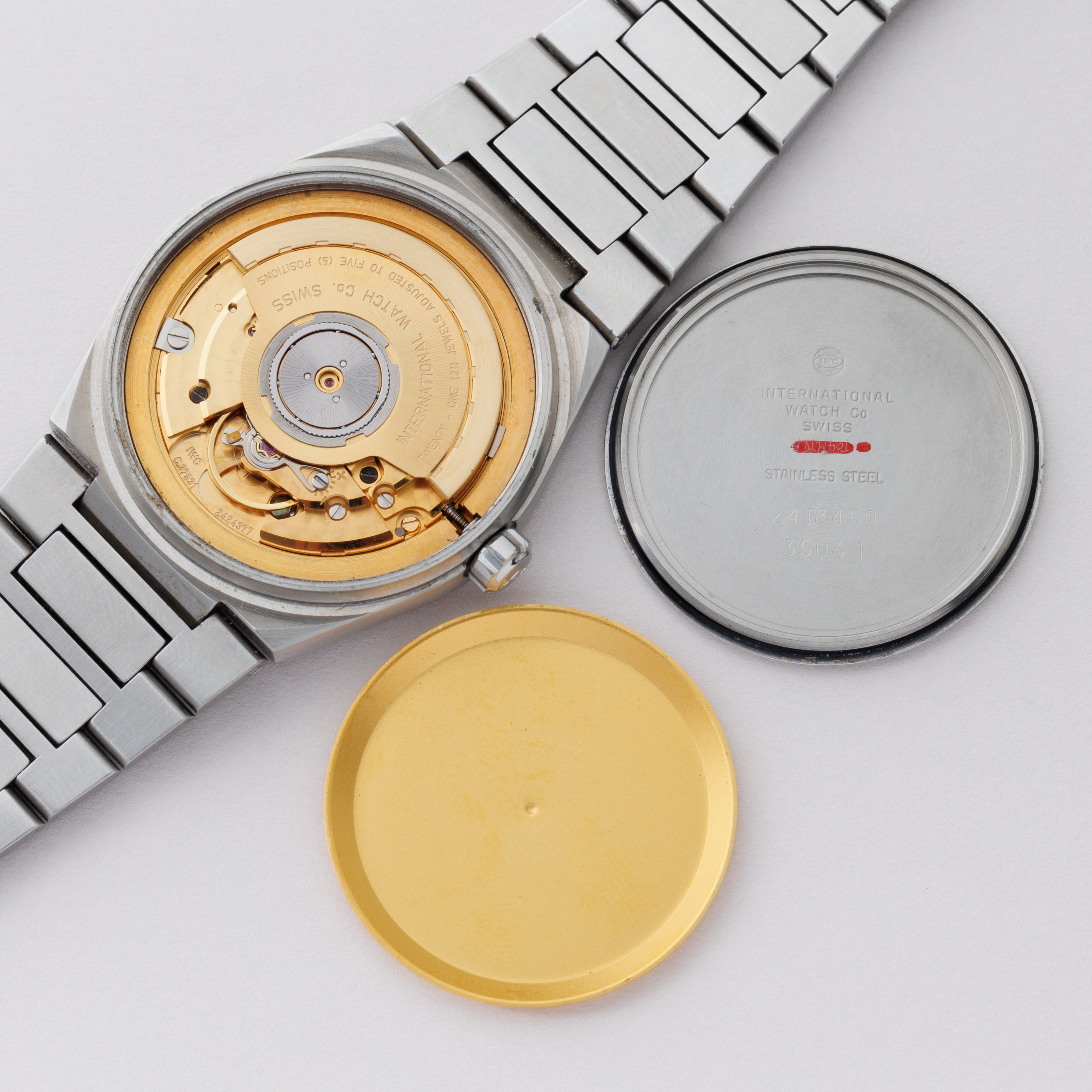 IWC インヂュニアSL  Ref.3505 1980年代製 Cal.375