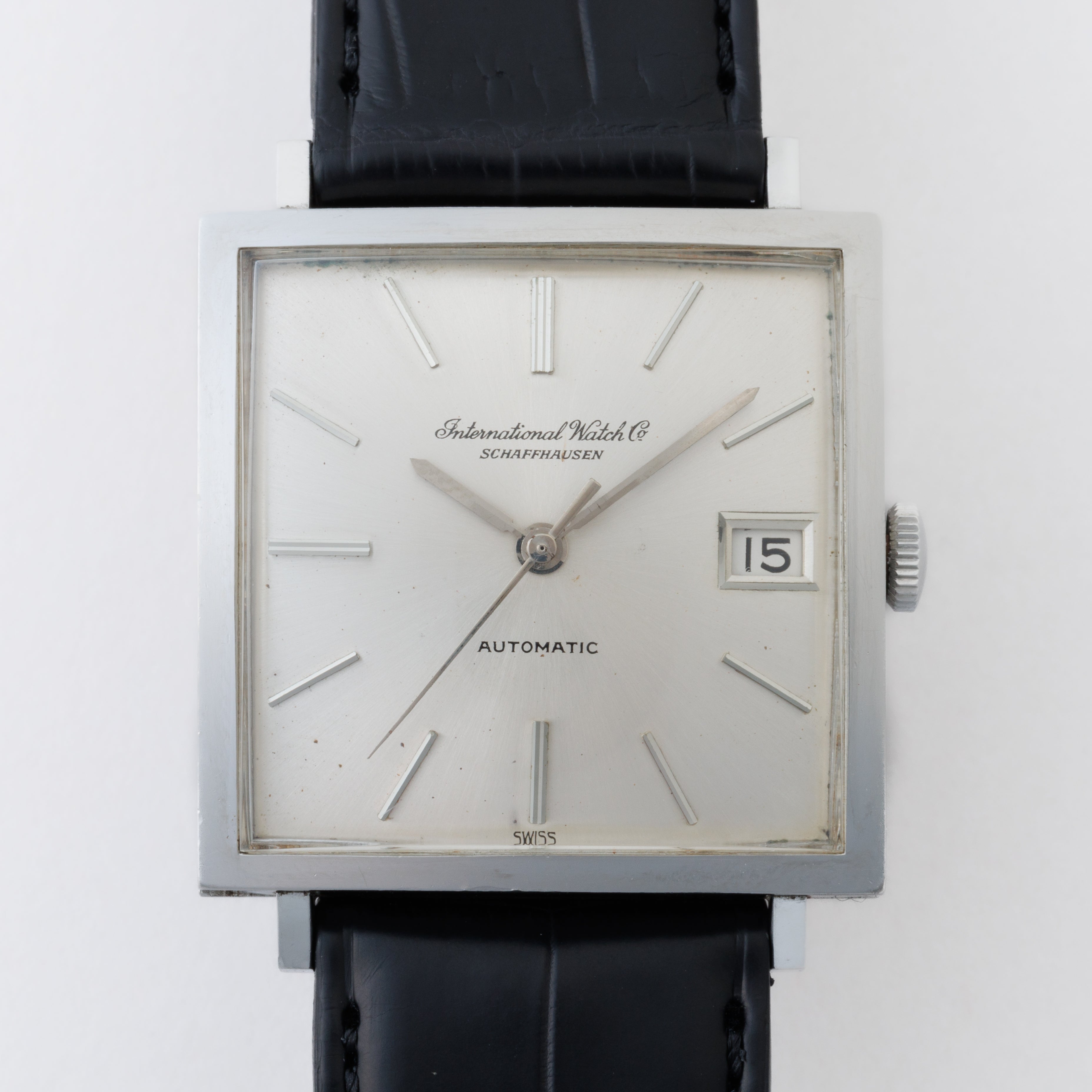 IWC 1963年製 スクエアオートマチックモデル  ペラトン式自動巻き Cal.8541