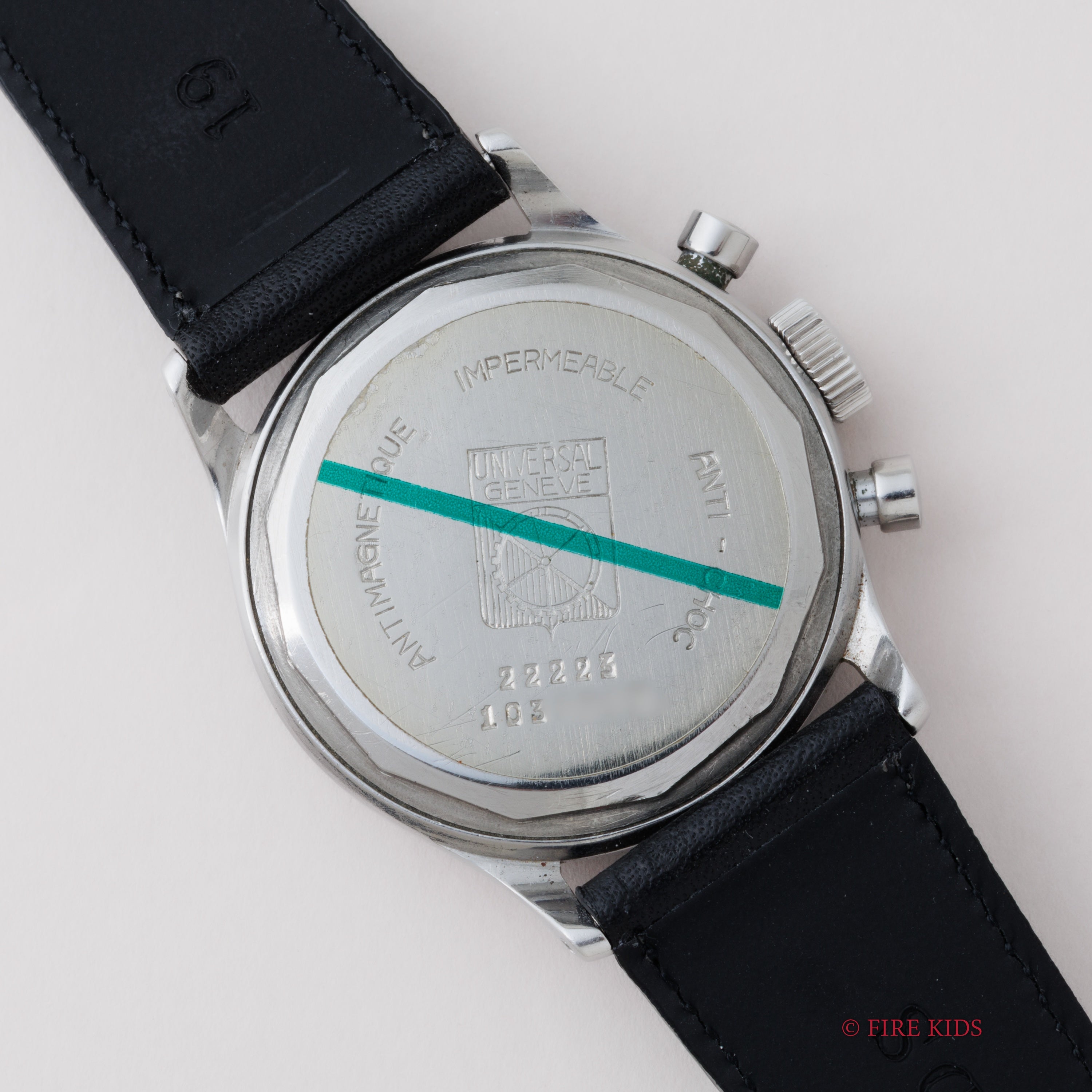 ユニバーサル・ジュネーブ ユニコンパックス 1940年代製 手巻 Cal.285 スクリューバック ラウンドプッシャー