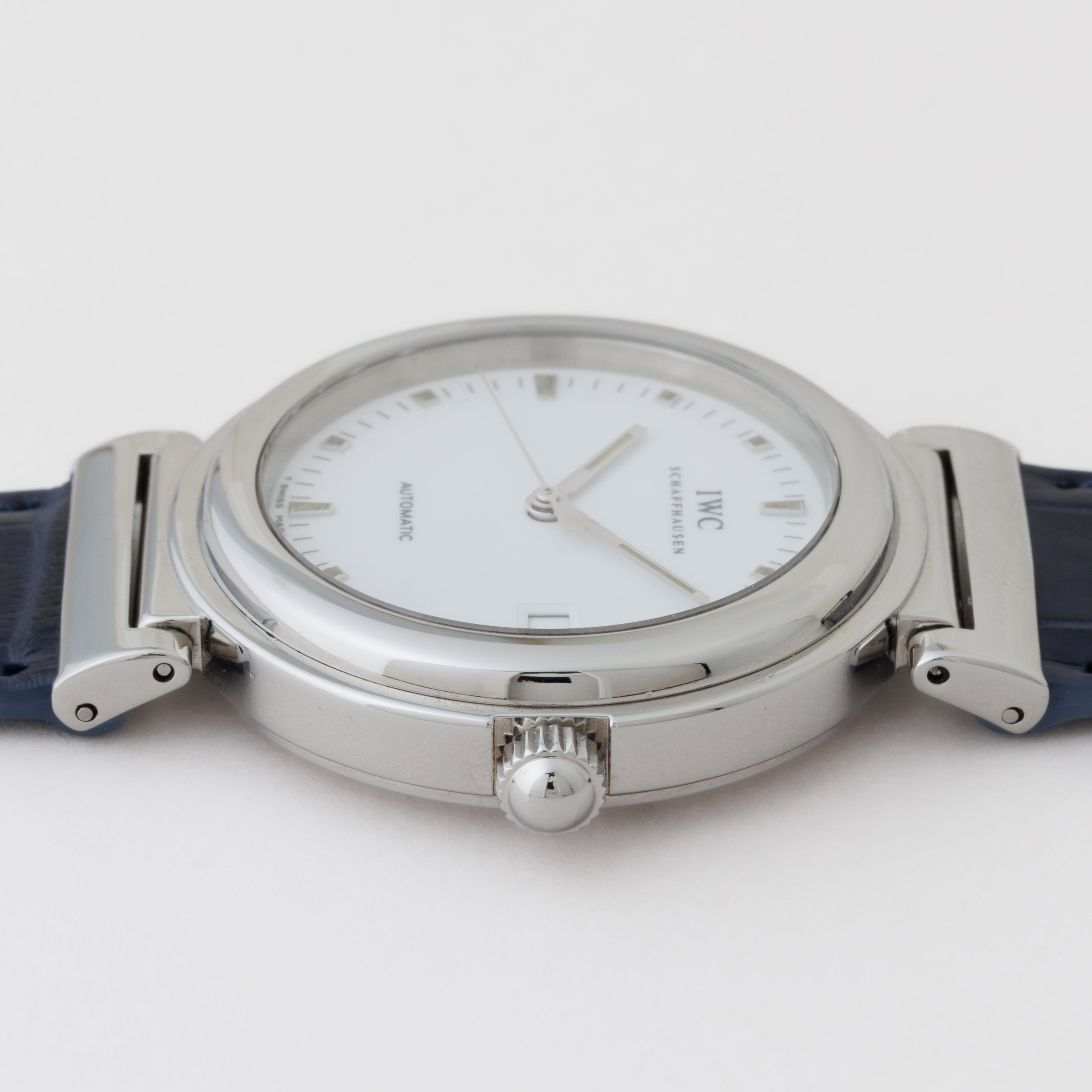 IWC	ダ・ヴィンチ ホワイトダイヤル 1998年製 自動巻 フレキシブルラグ