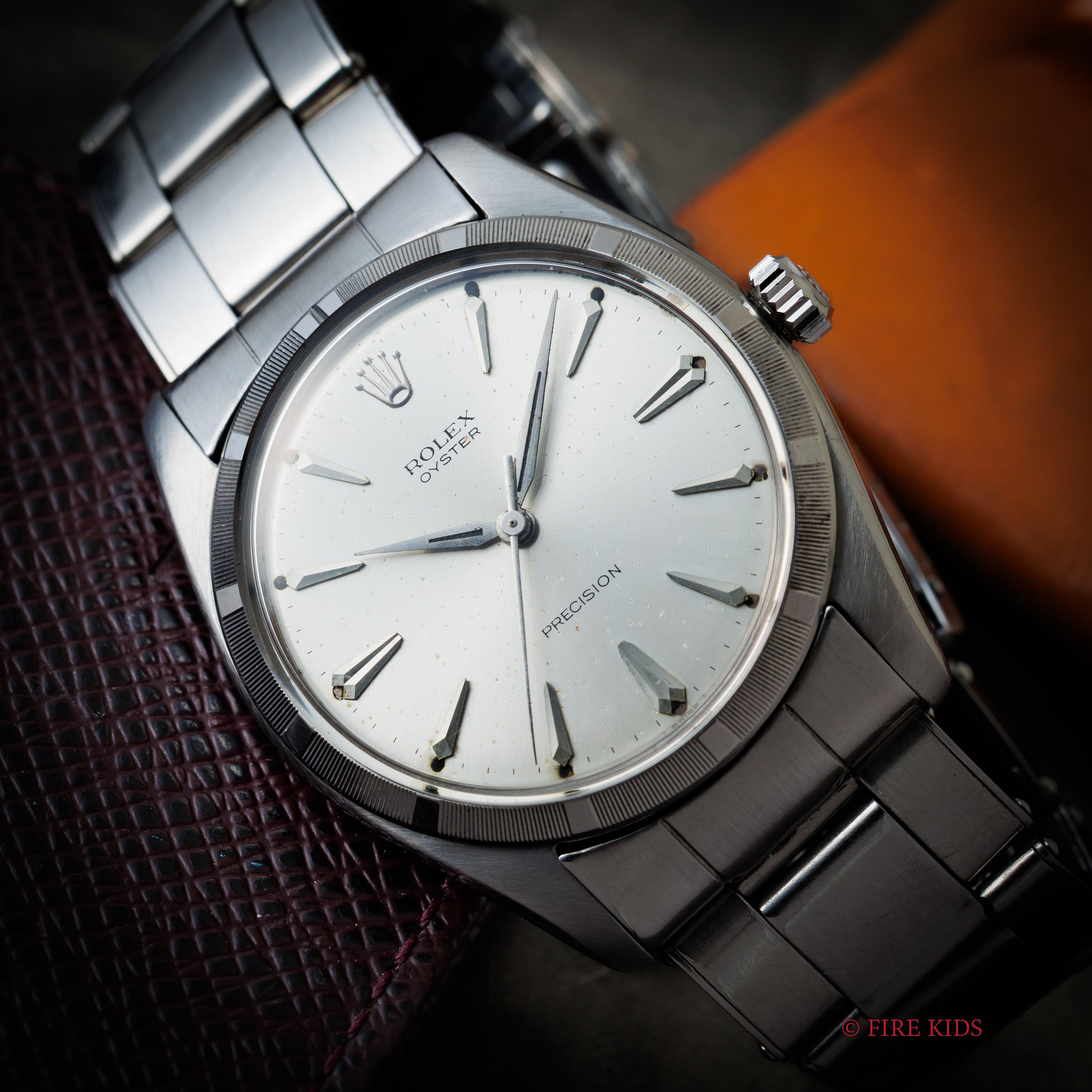 ロレックス 36mmビッグオイスター 1964年製 Ref.6425 手巻 20㎜リベットブレス