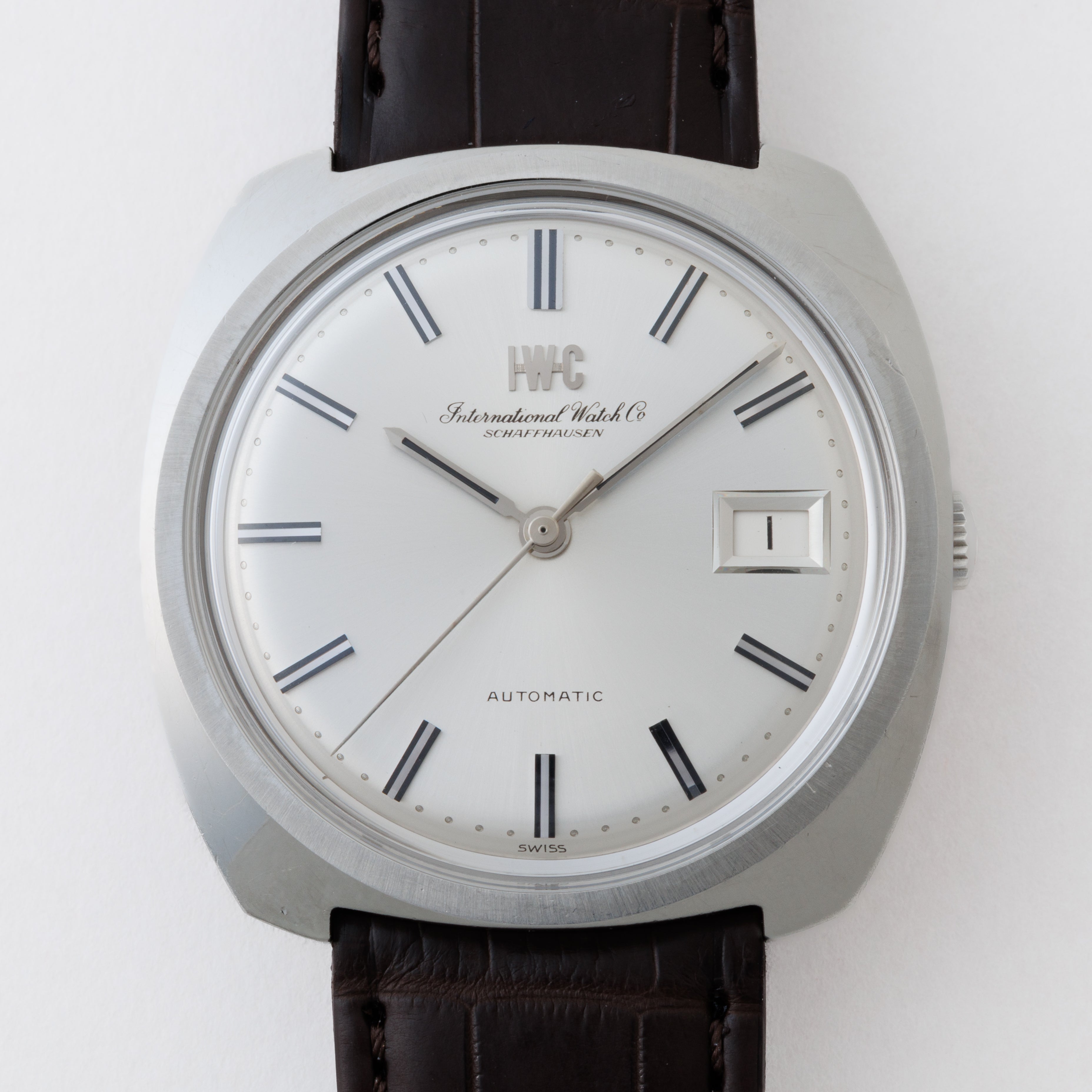 IWC 1967年製 Ref.814A クッションケース ペラトン式自動巻き Cal.8541