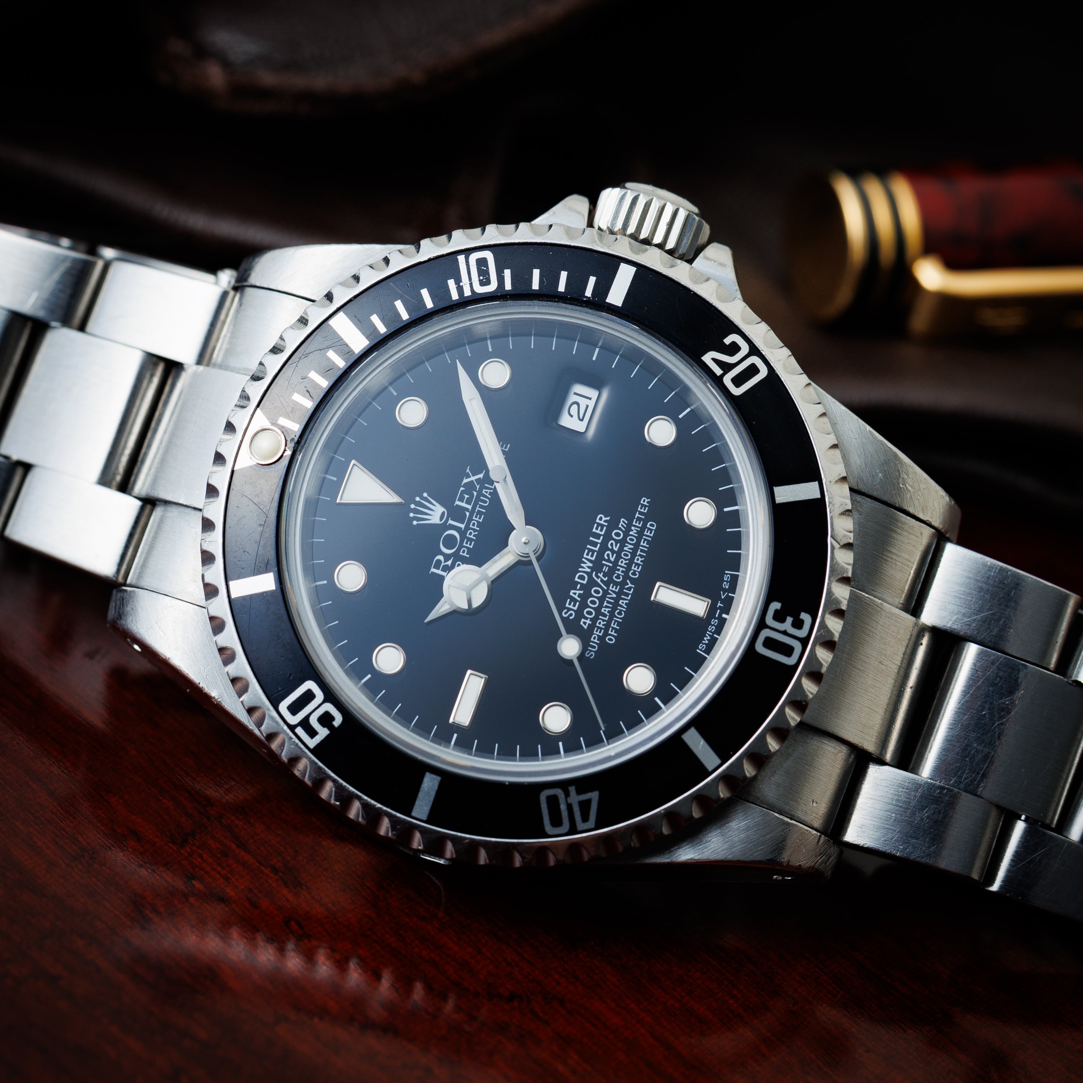 ロレックス シードゥエラー 1996年製 Ref.16600 トリチウム夜光 内箱付き