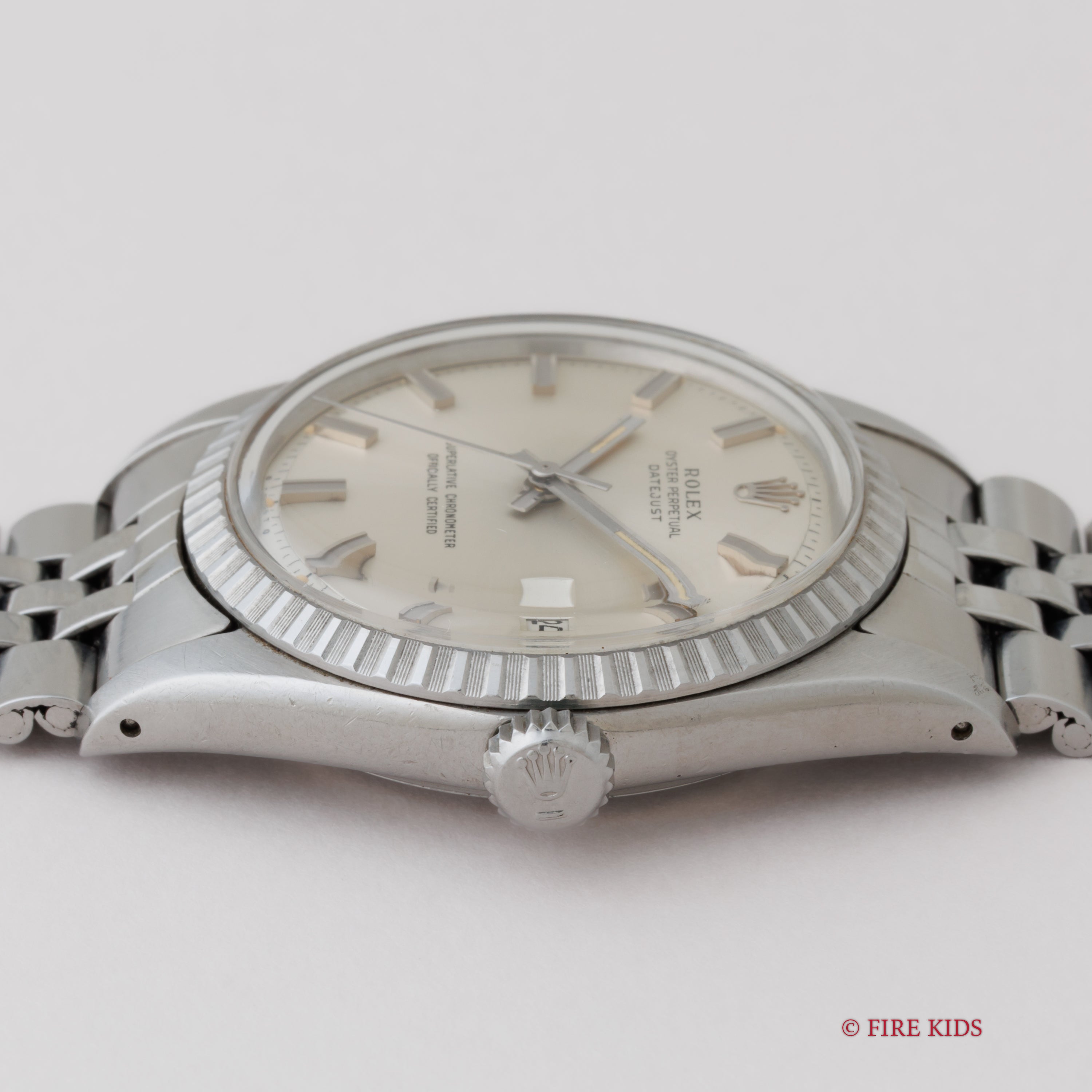 ロレックス デイトジャスト36 1972年製 Ref.1603 ワイドボーイ 純正ジュビリーブレス