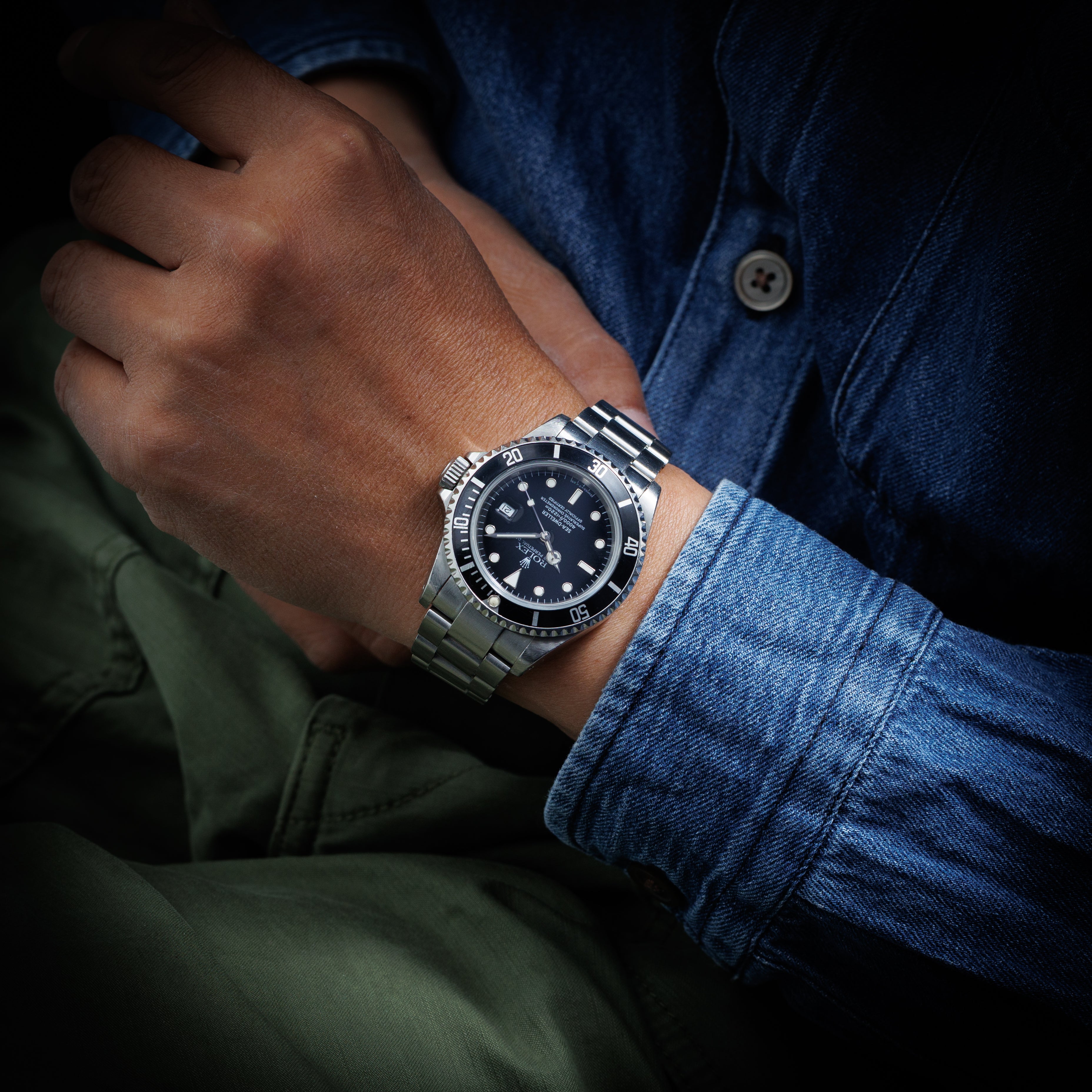 ロレックス シードゥエラー 1996年製 Ref.16600 トリチウム夜光 内箱付き