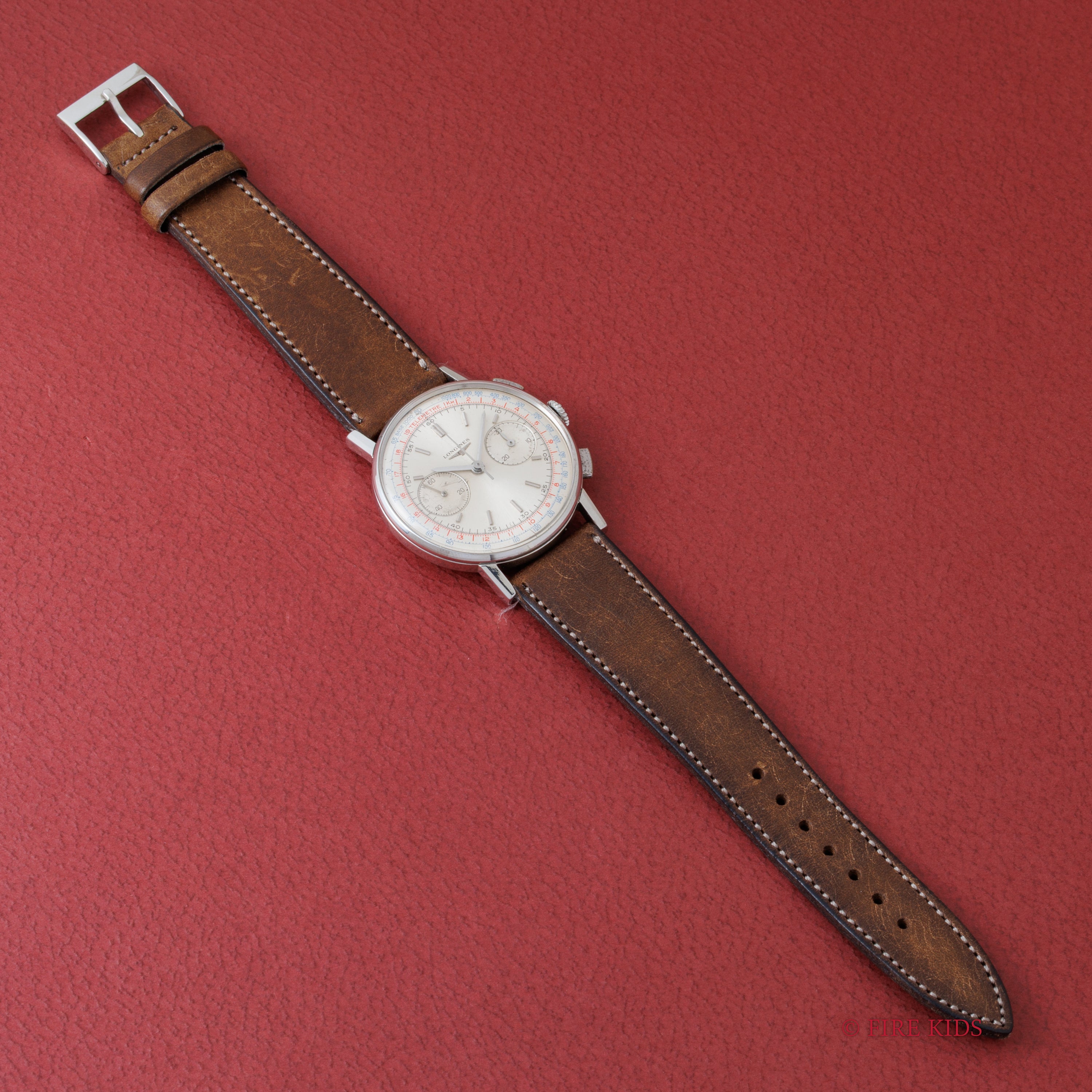 ロンジン 2レジスタークロノグラフ 1960年代製 Cal.530(30CH) Ref.7412 5 フライバック