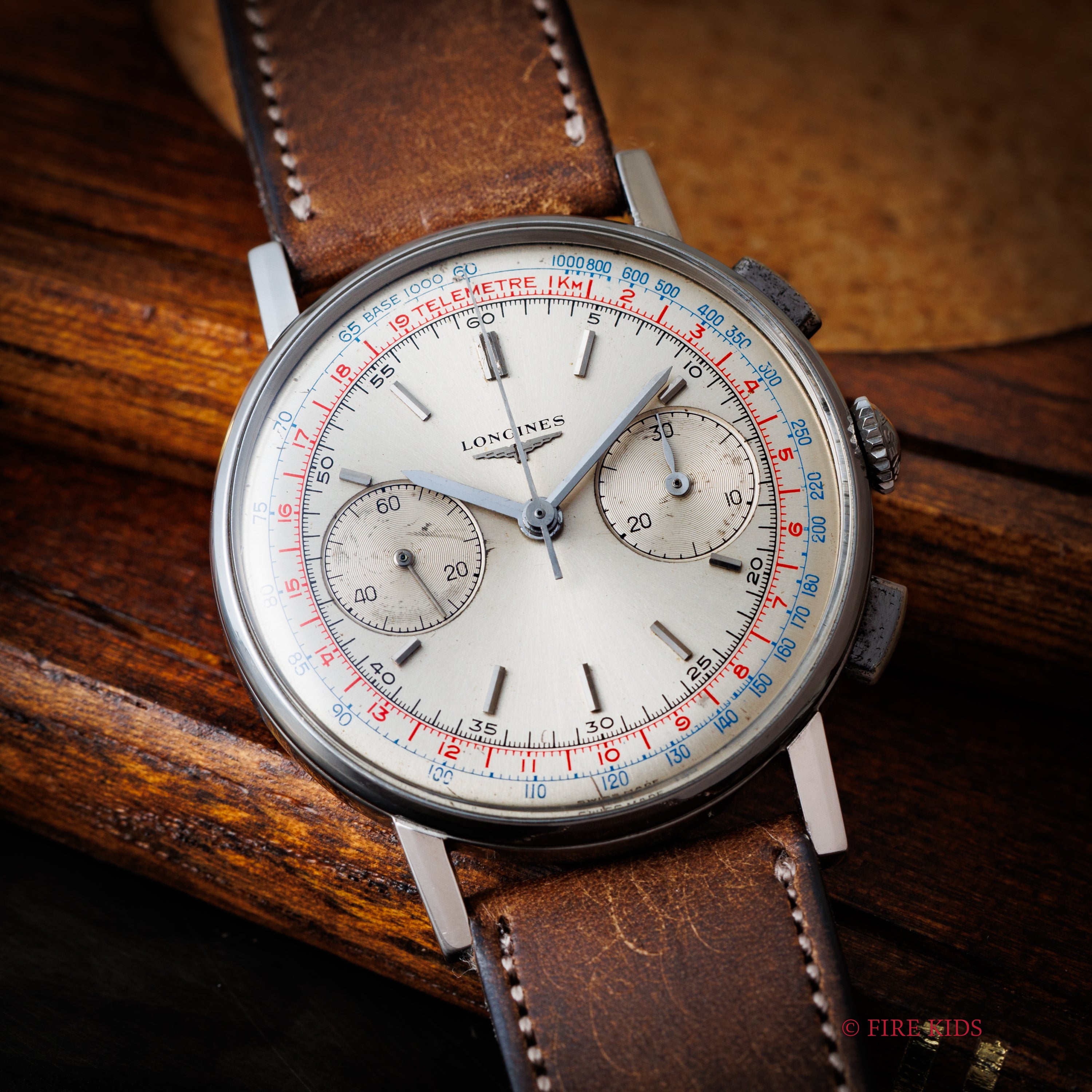 ロンジン 2レジスタークロノグラフ 1960年代製 Cal.530(30CH) Ref.7412 5 フライバック