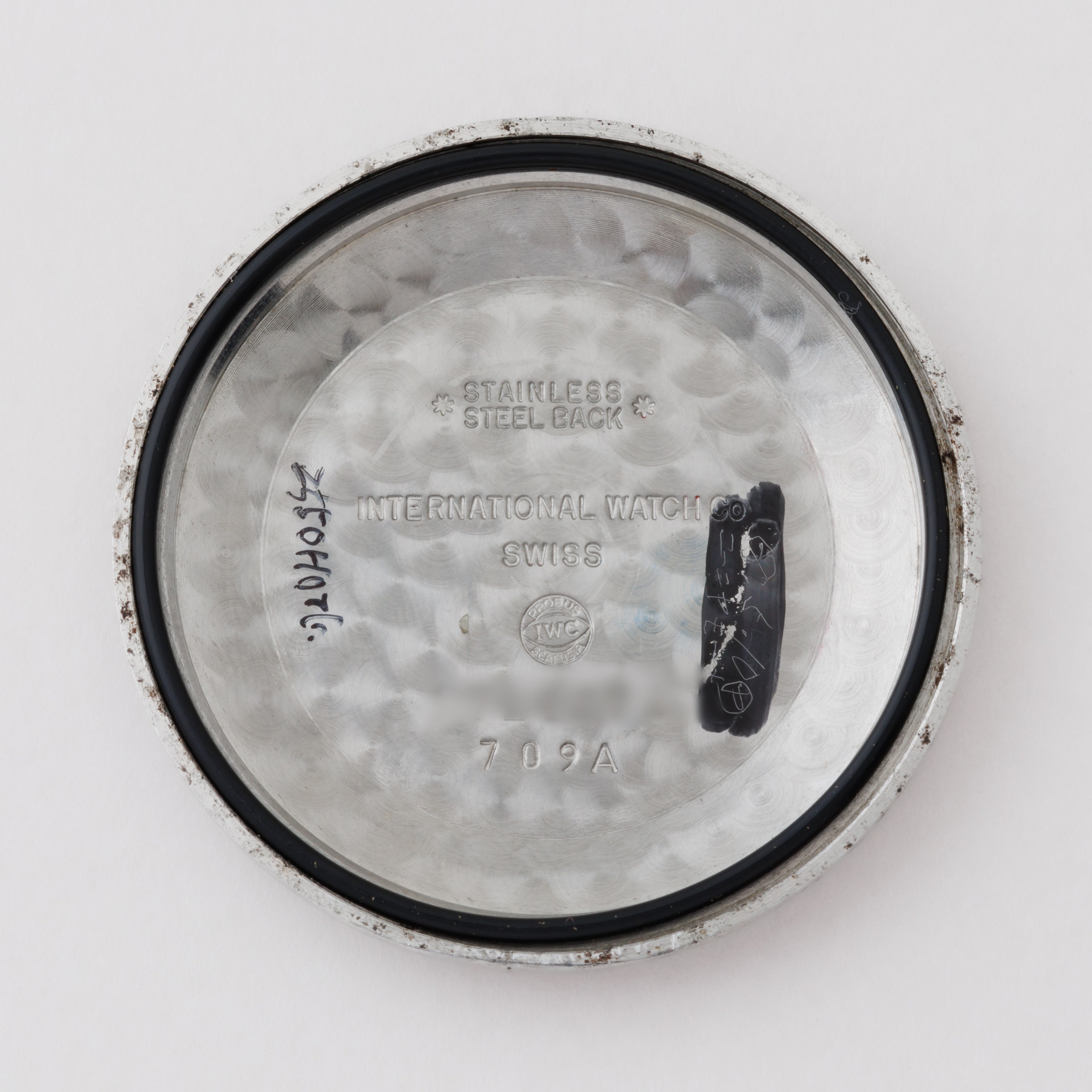 IWC ラウンドケース 自動巻き YG/SS 金無垢 バックステン Ref.709A 1964年製 Cal.8531