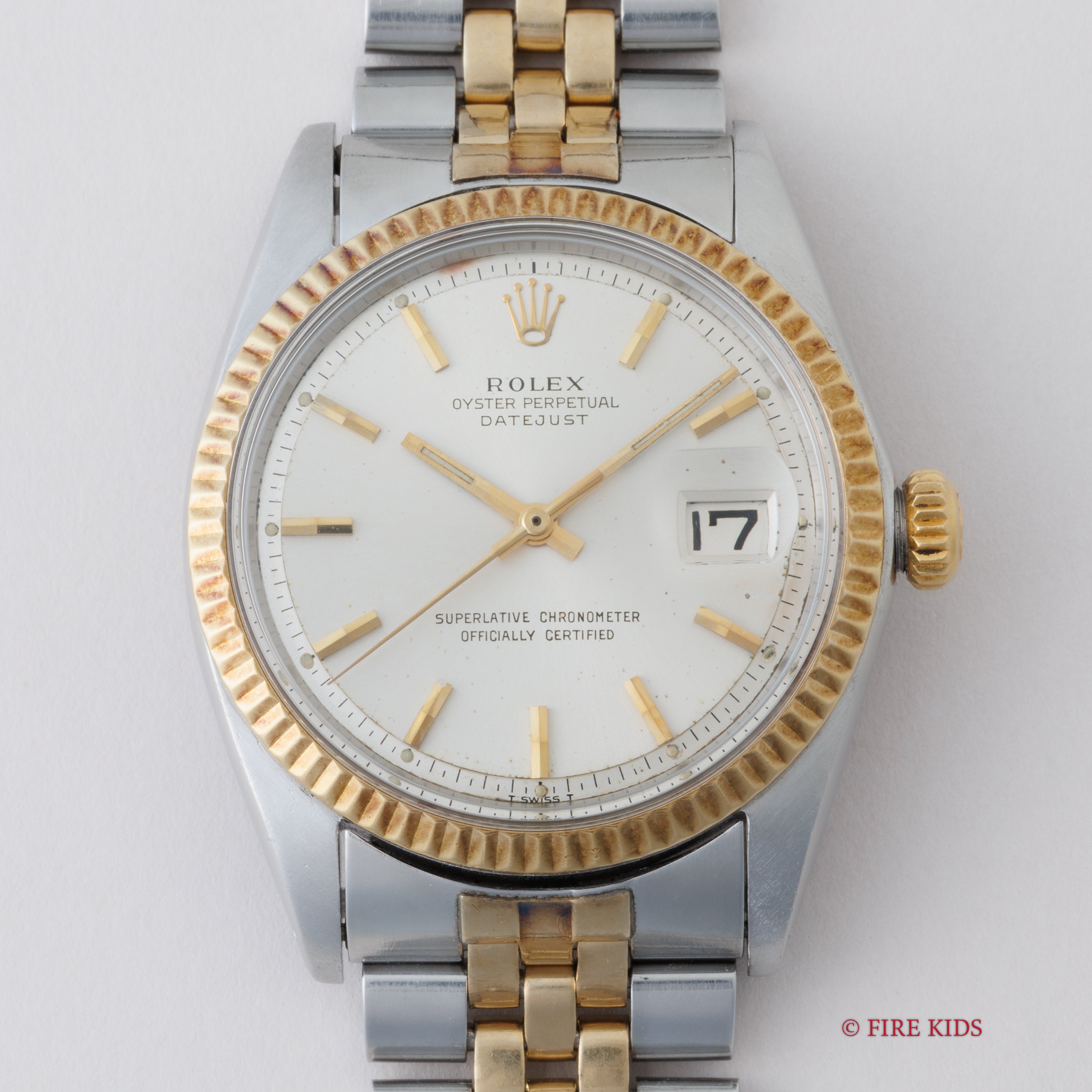 ロレックス デイトジャストコンビ 1965年製 Ref.1601 シルバーダイヤル USAジュビリーブレス