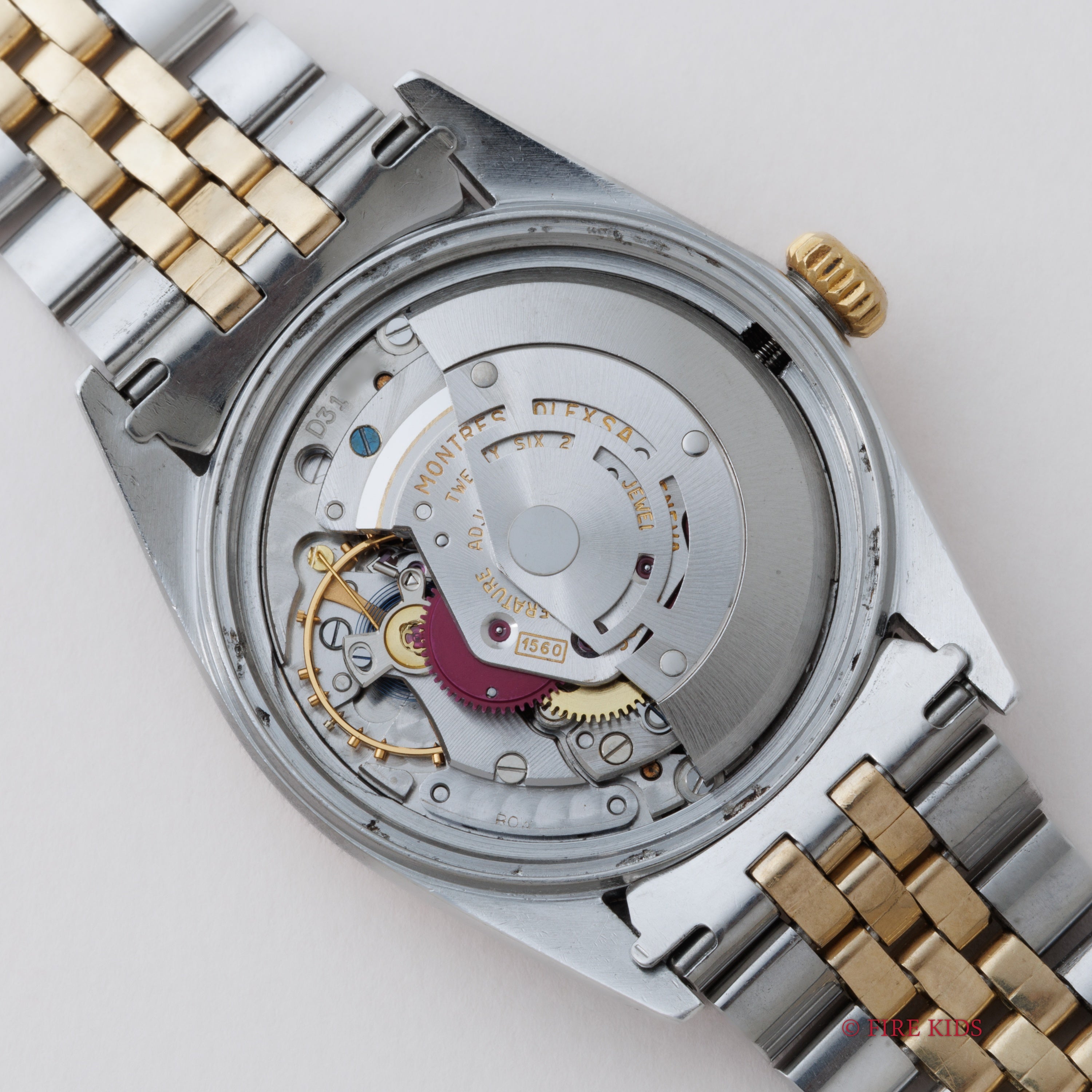 ロレックス デイトジャストコンビ 1965年製 Ref.1601 シルバーダイヤル USAジュビリーブレス