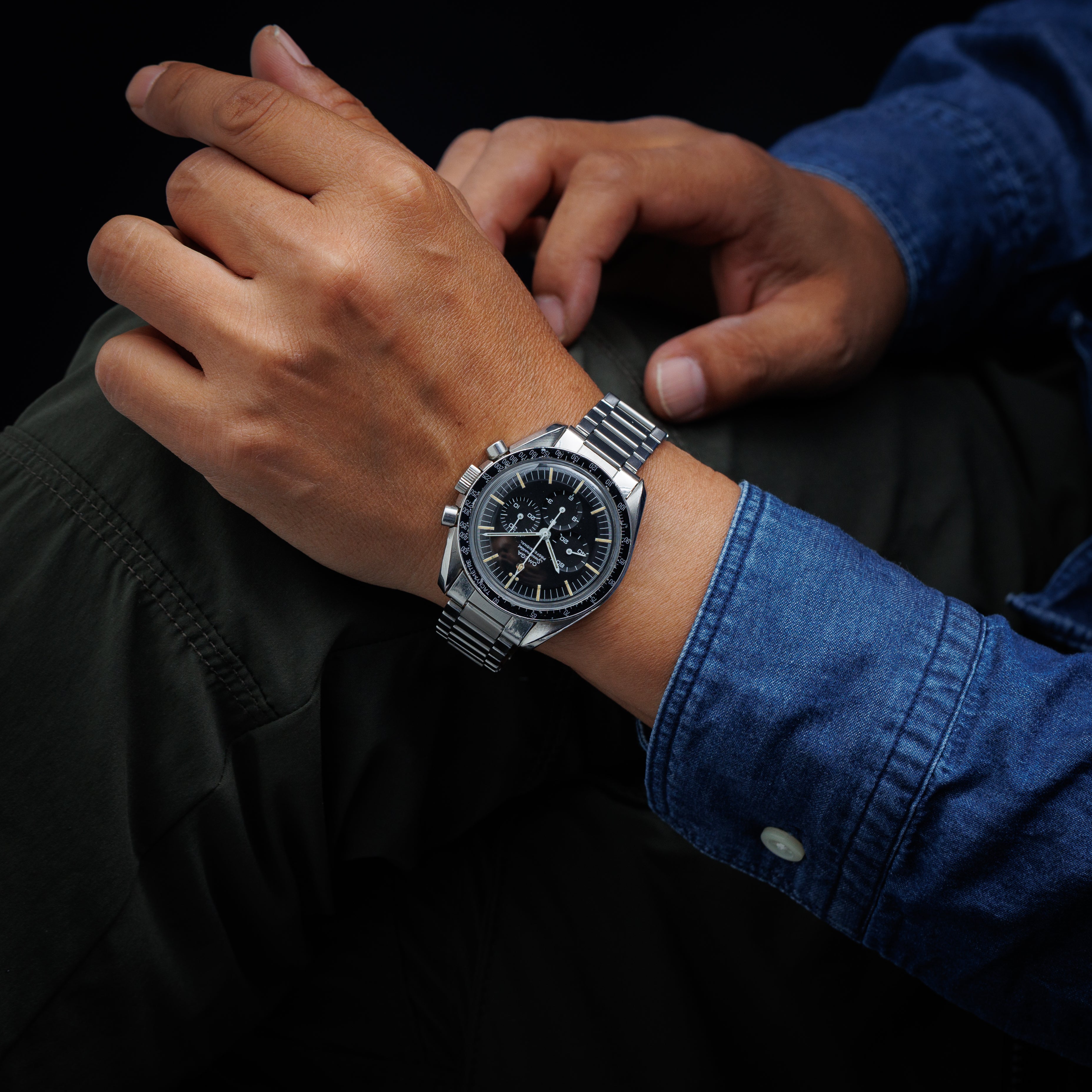 オメガ スピードマスター 1968年製 Cal.321 キャタピラブレス プロフェッショナル 4th Ref.145.012-67