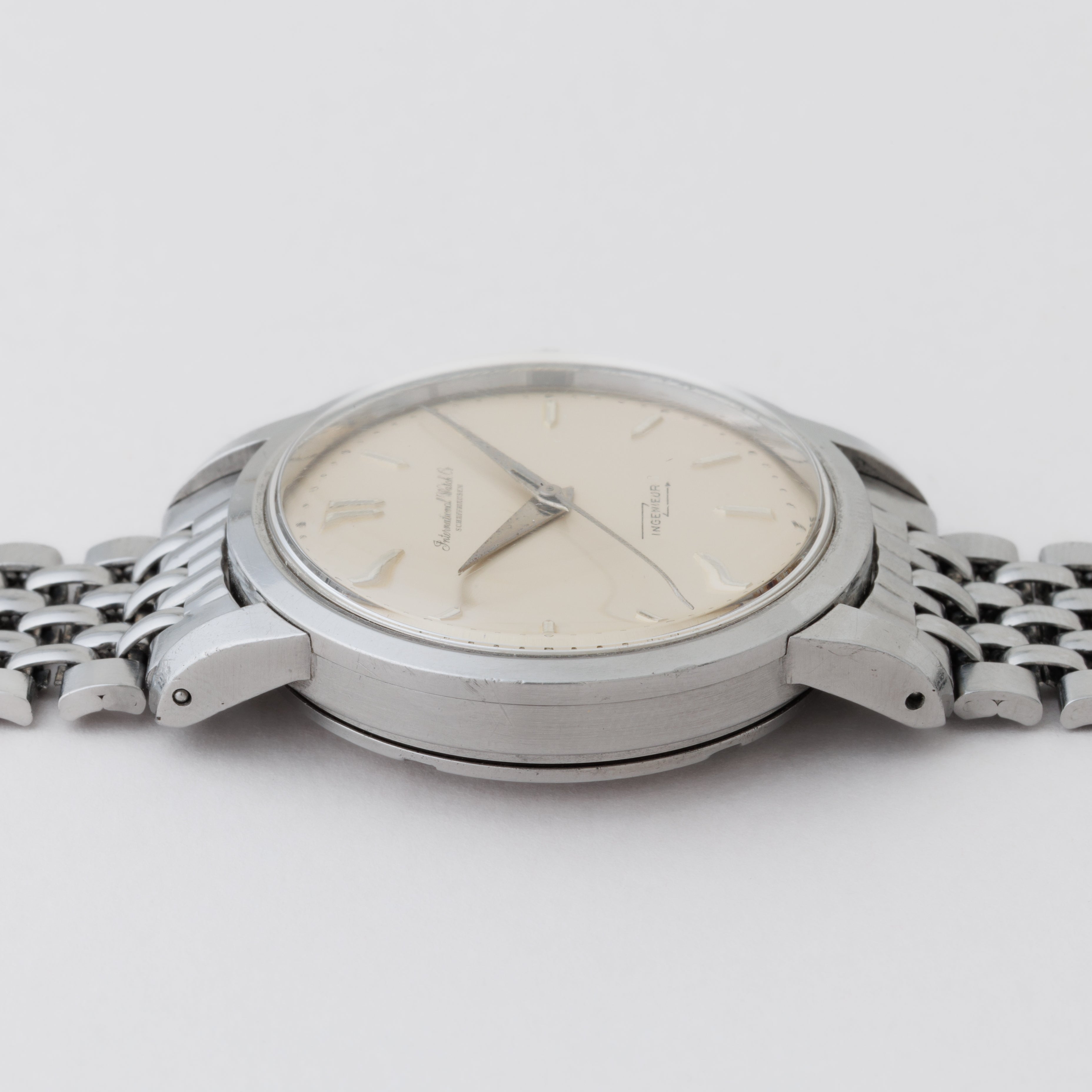 IWC インヂュニア ノンデイト 1960年製（昭和35年製） 純正ゲイフレアーブレス付き