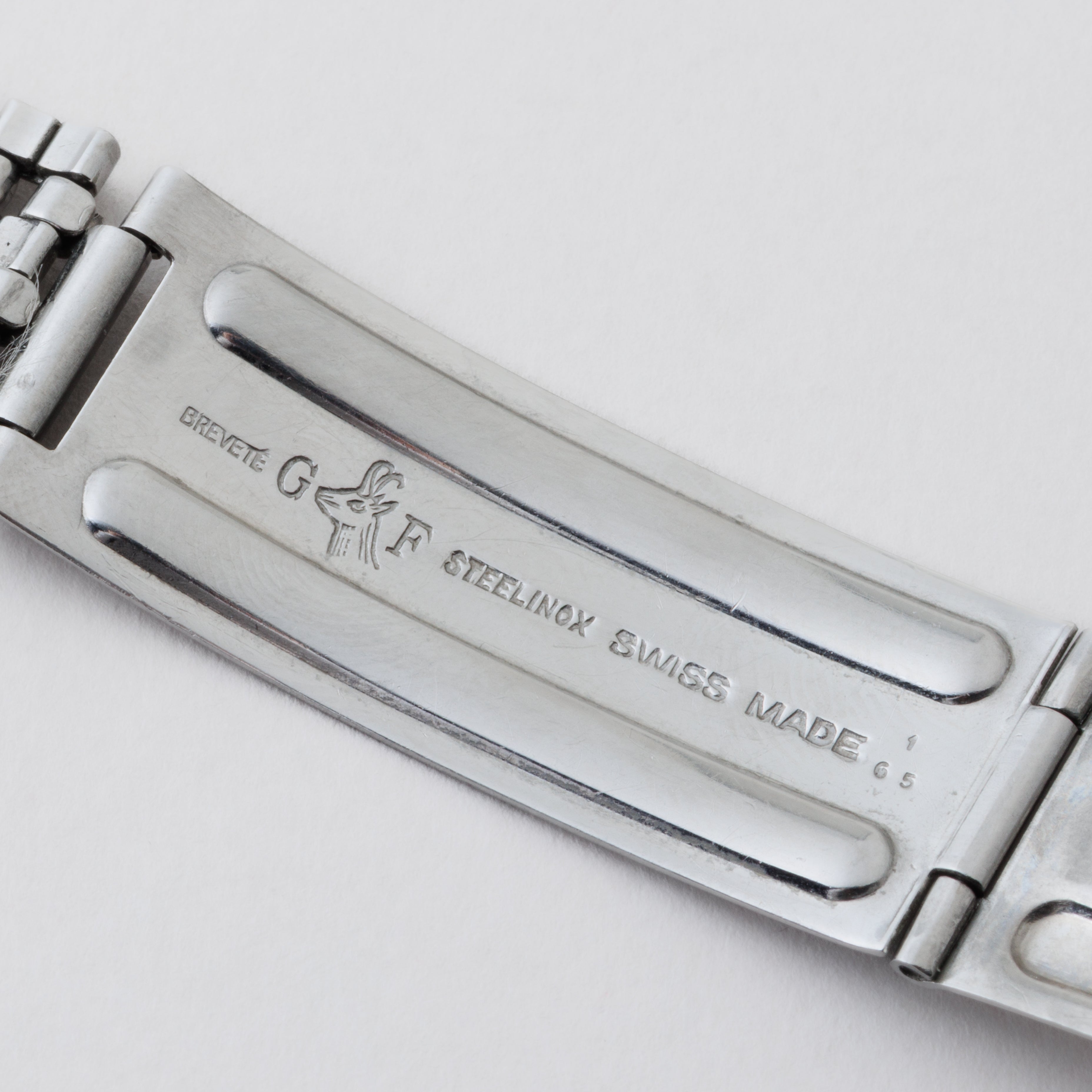 IWC インヂュニア ノンデイト 1960年製（昭和35年製） 純正ゲイフレアーブレス付き