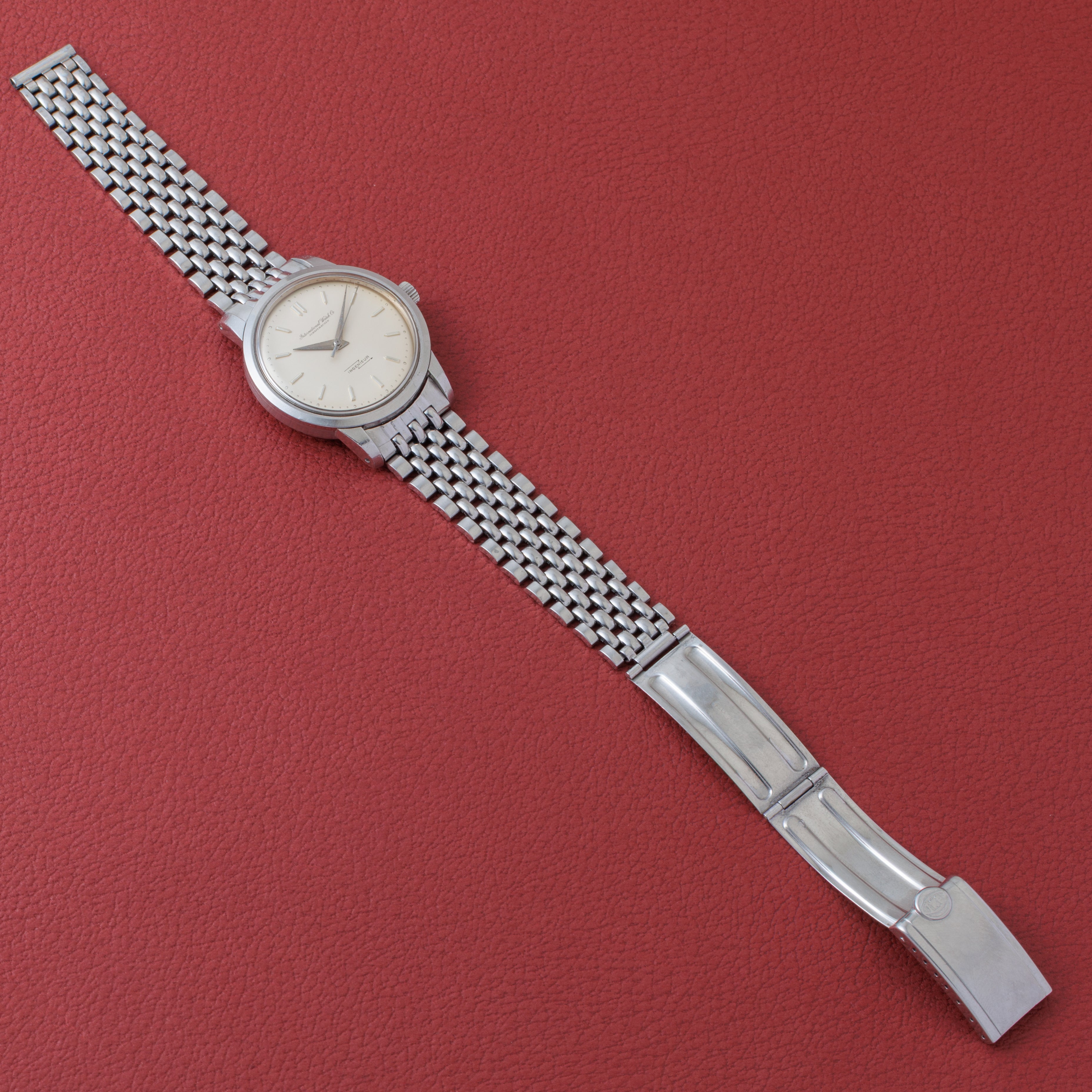 IWC インヂュニア ノンデイト 1960年製（昭和35年製） 純正ゲイフレアーブレス付き