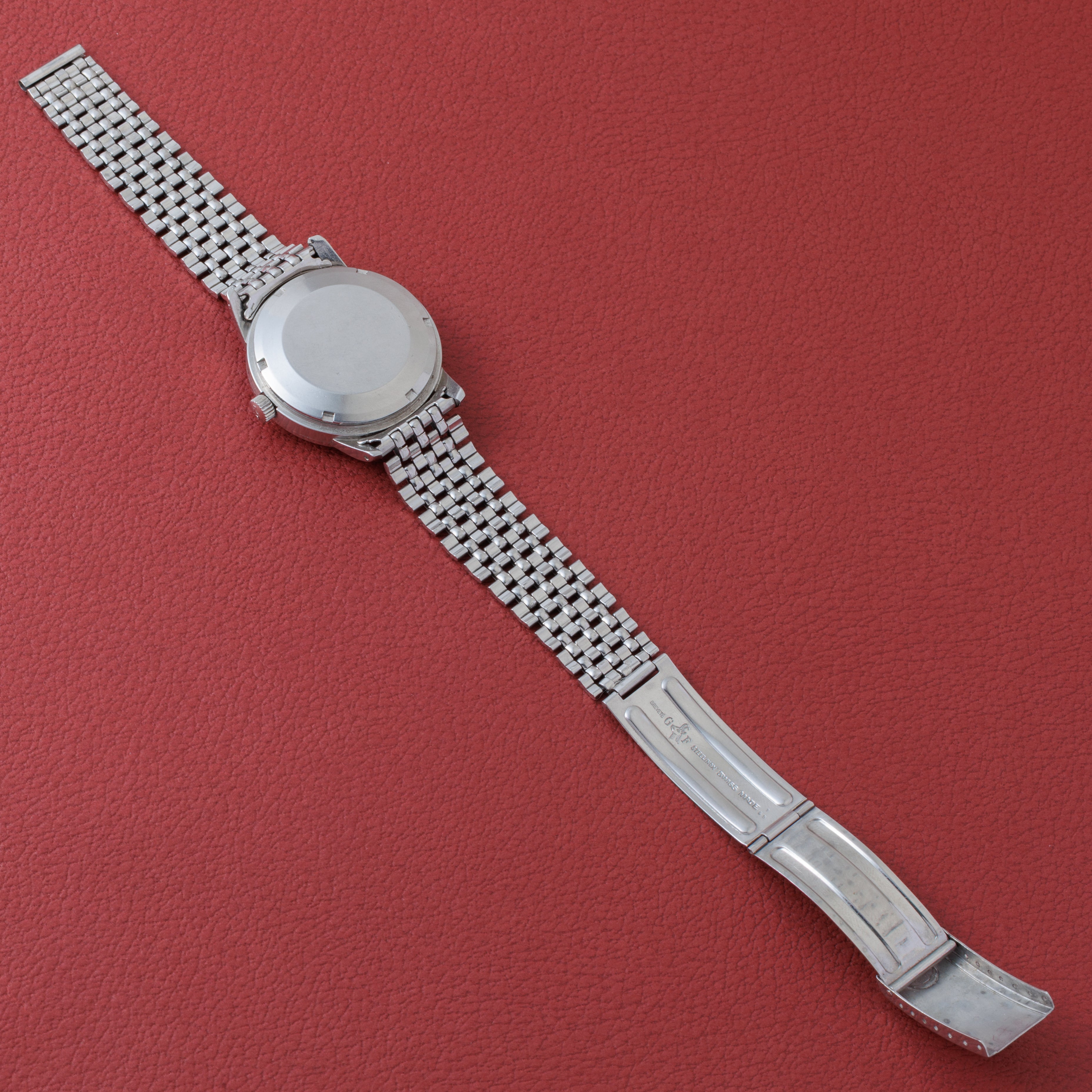 IWC インヂュニア ノンデイト 1960年製（昭和35年製） 純正ゲイフレアーブレス付き