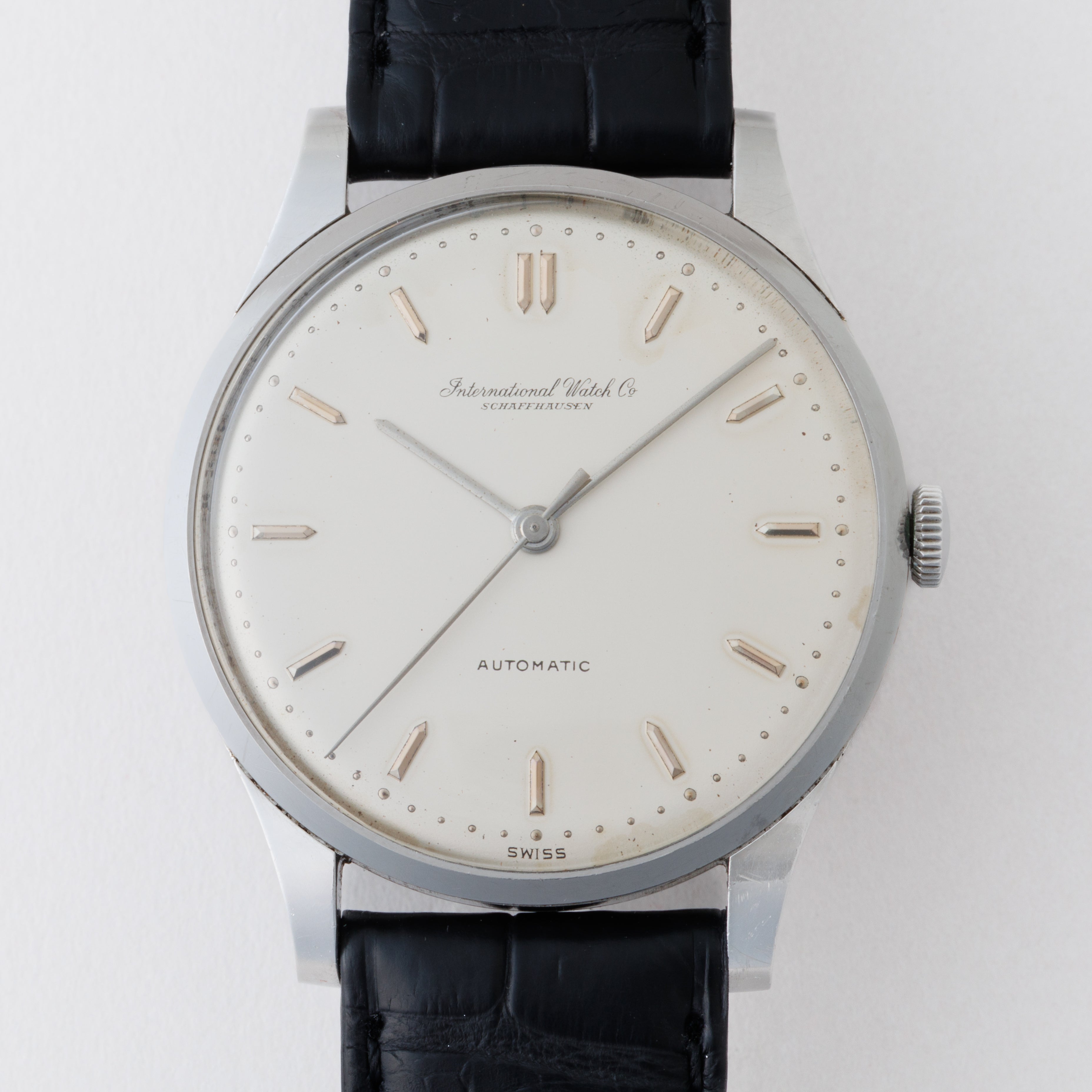 IWC ラウンドケース ペラトン式自動巻き Cal.853  ノンデイト