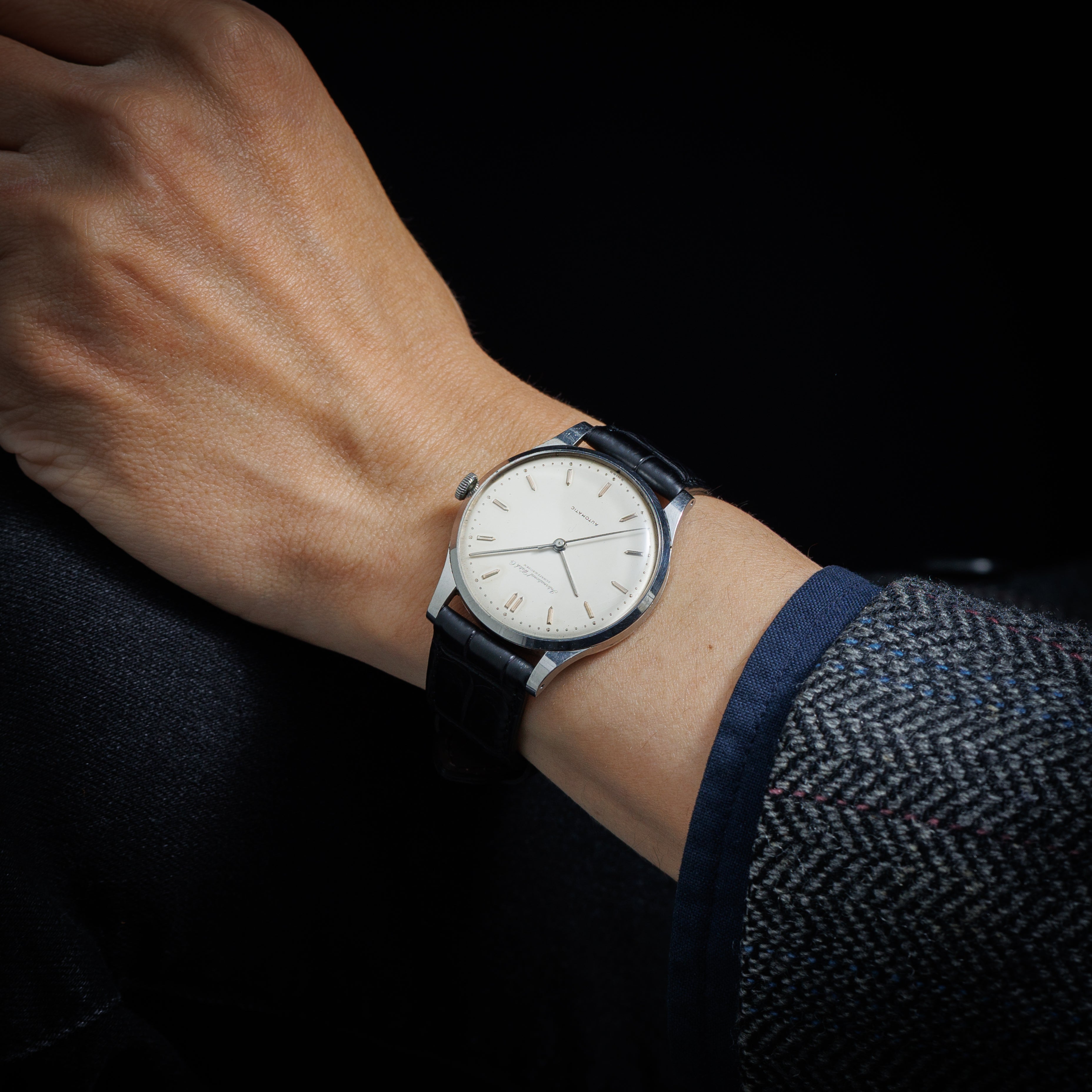 IWC ラウンドケース ペラトン式自動巻き Cal.853  ノンデイト